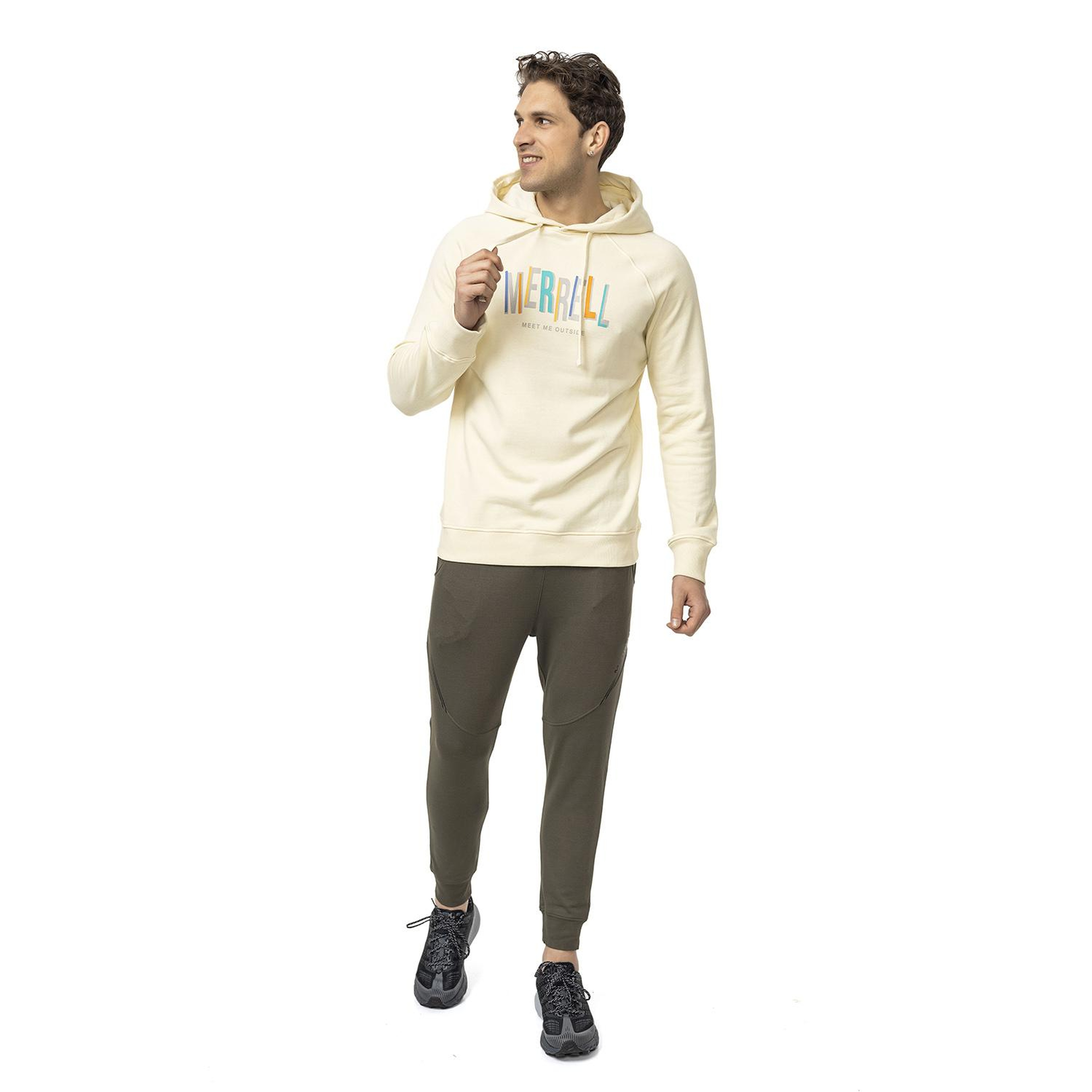 Merrell Swift Erkek Bej Sweatshirt