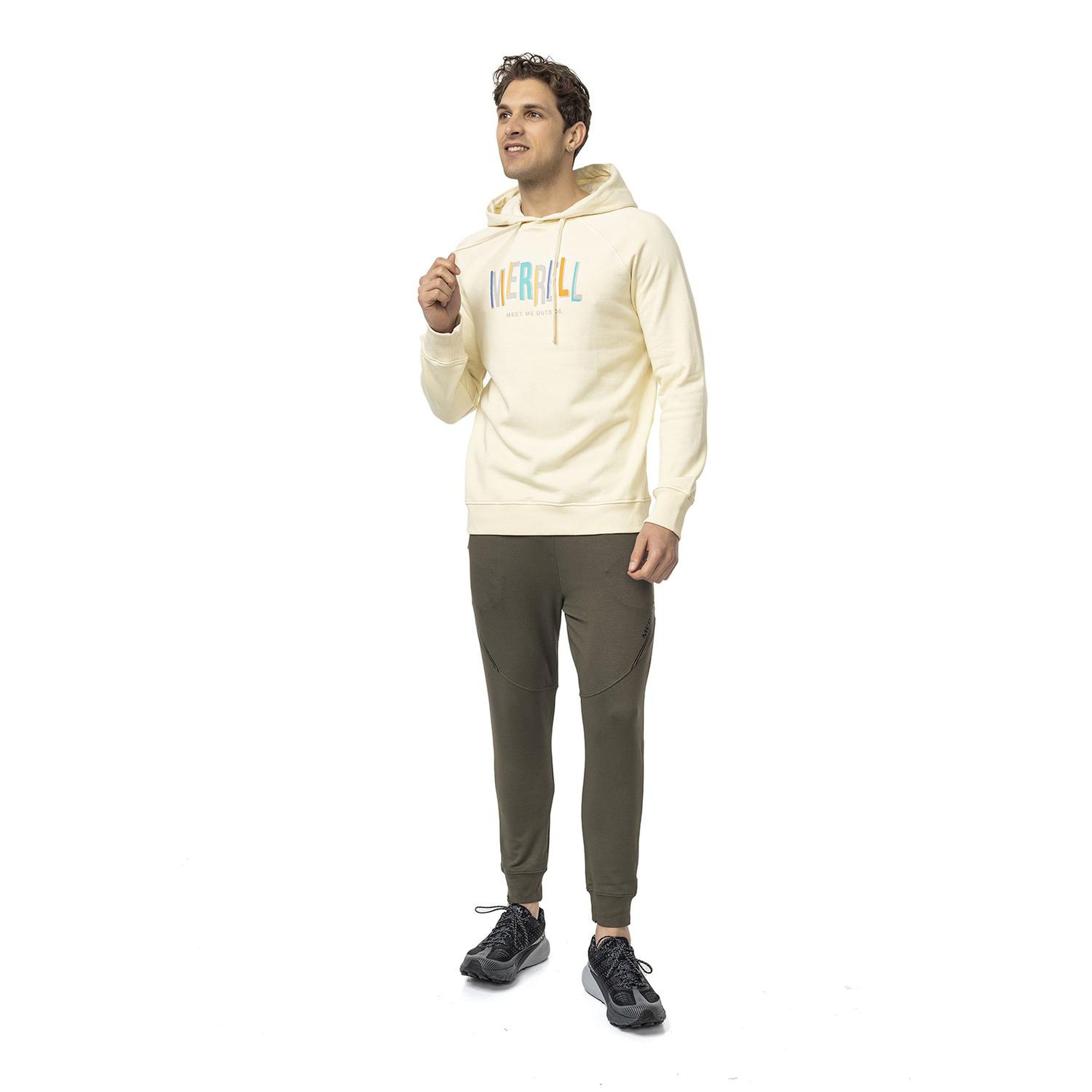 Merrell Swift Erkek Bej Sweatshirt