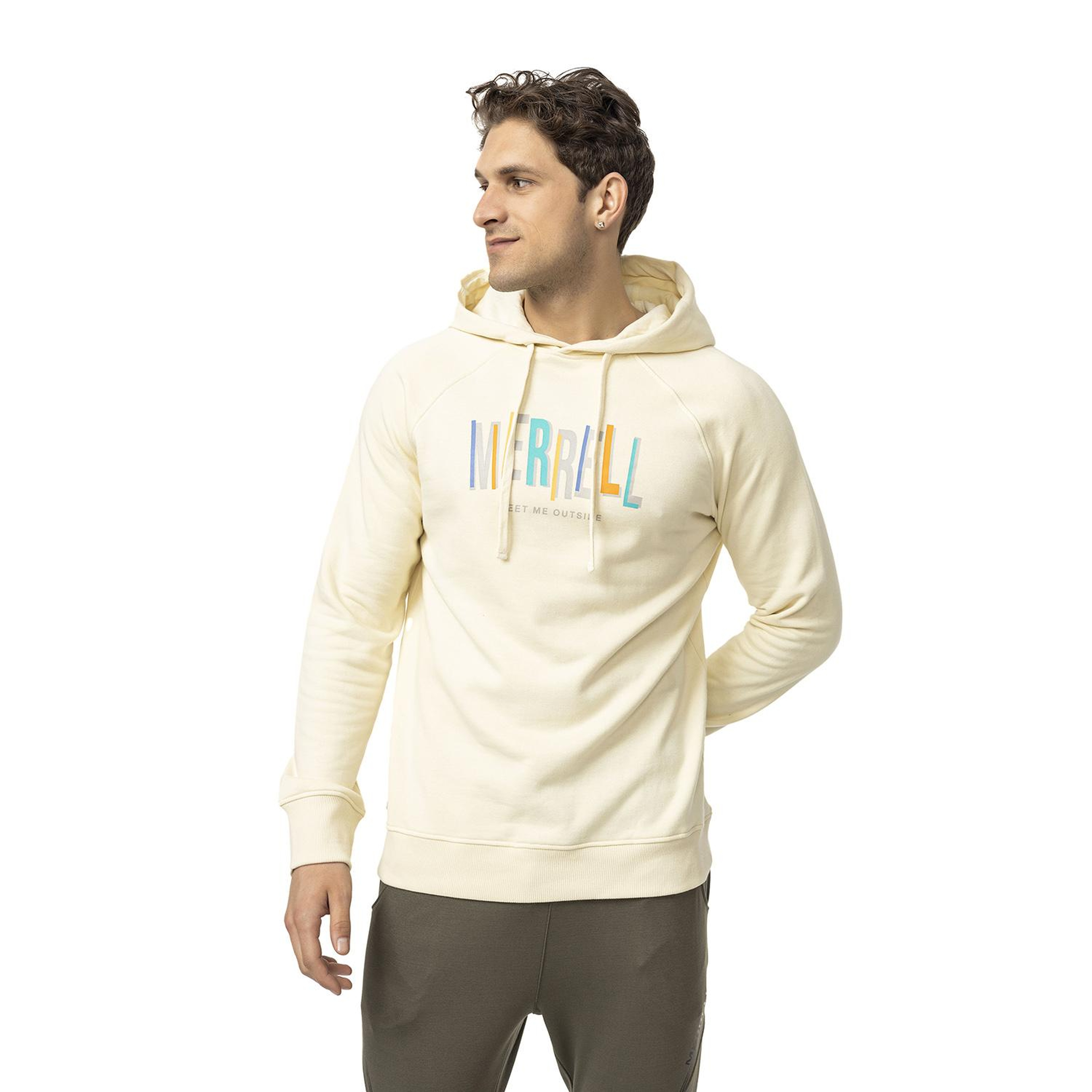 Merrell Swift Erkek Bej Sweatshirt