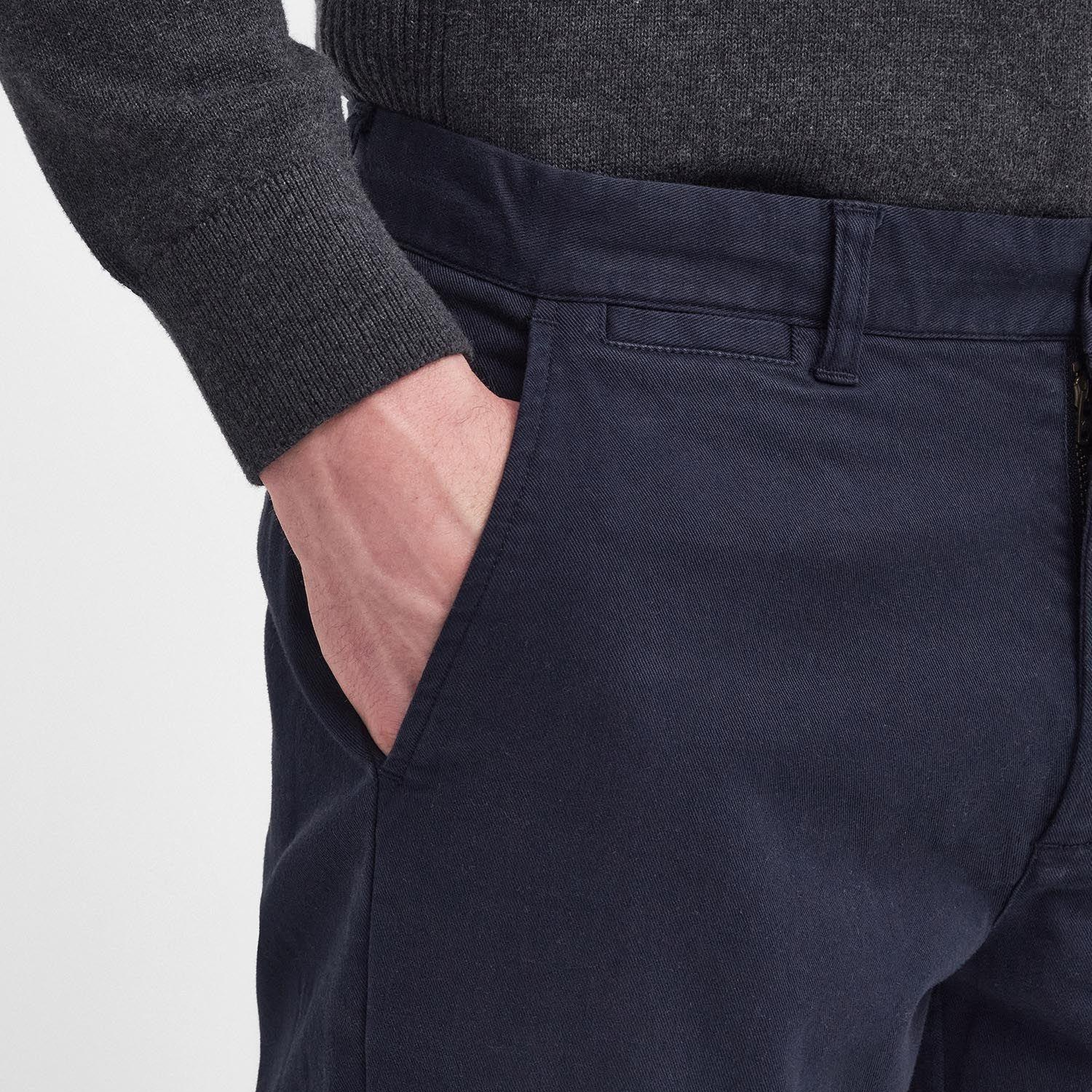 Barbour Washed Stretch Twill Fit Pantolon