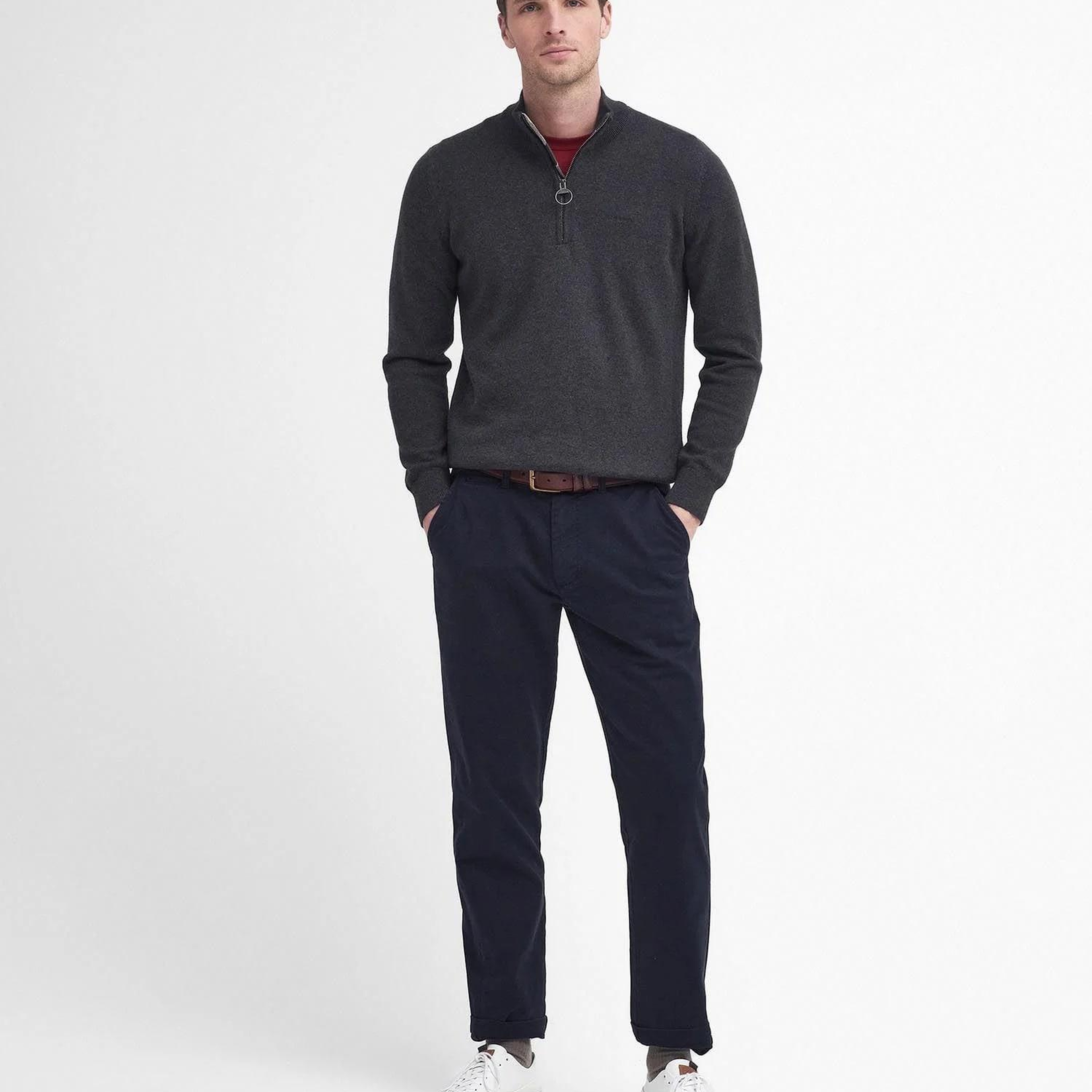 Barbour Washed Stretch Twill Fit Pantolon