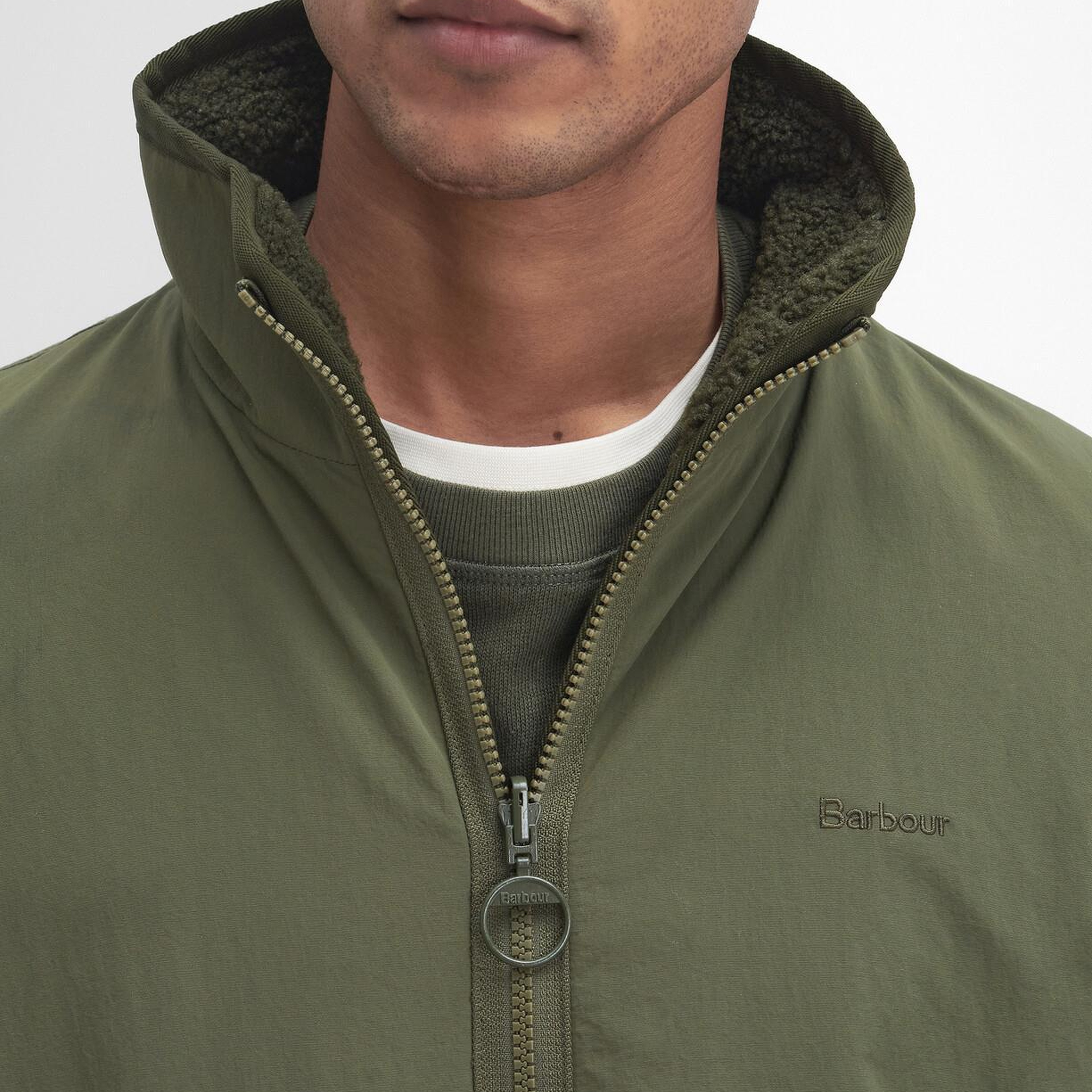 Barbour Reversible Polar Ceket
