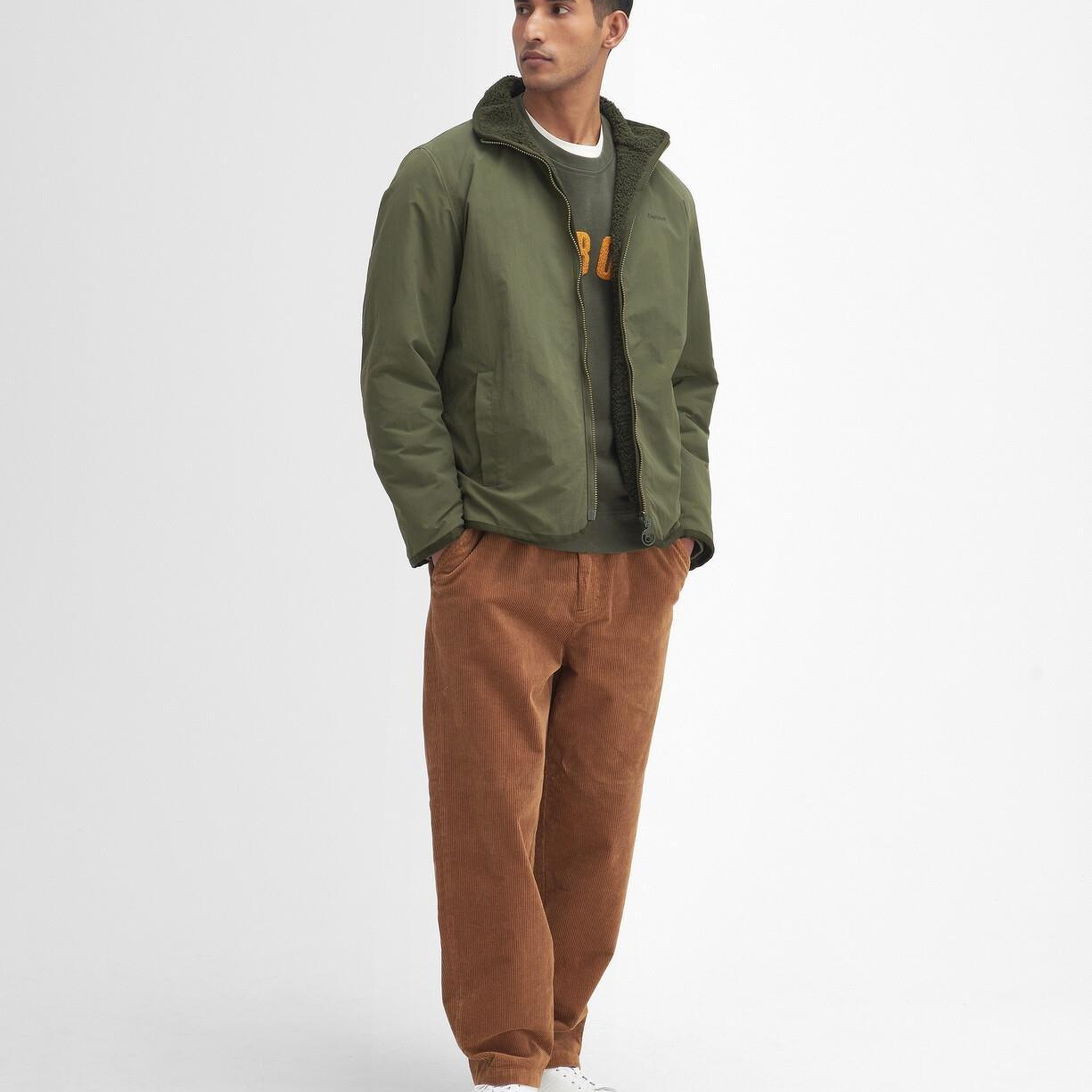 Barbour Reversible Polar Ceket