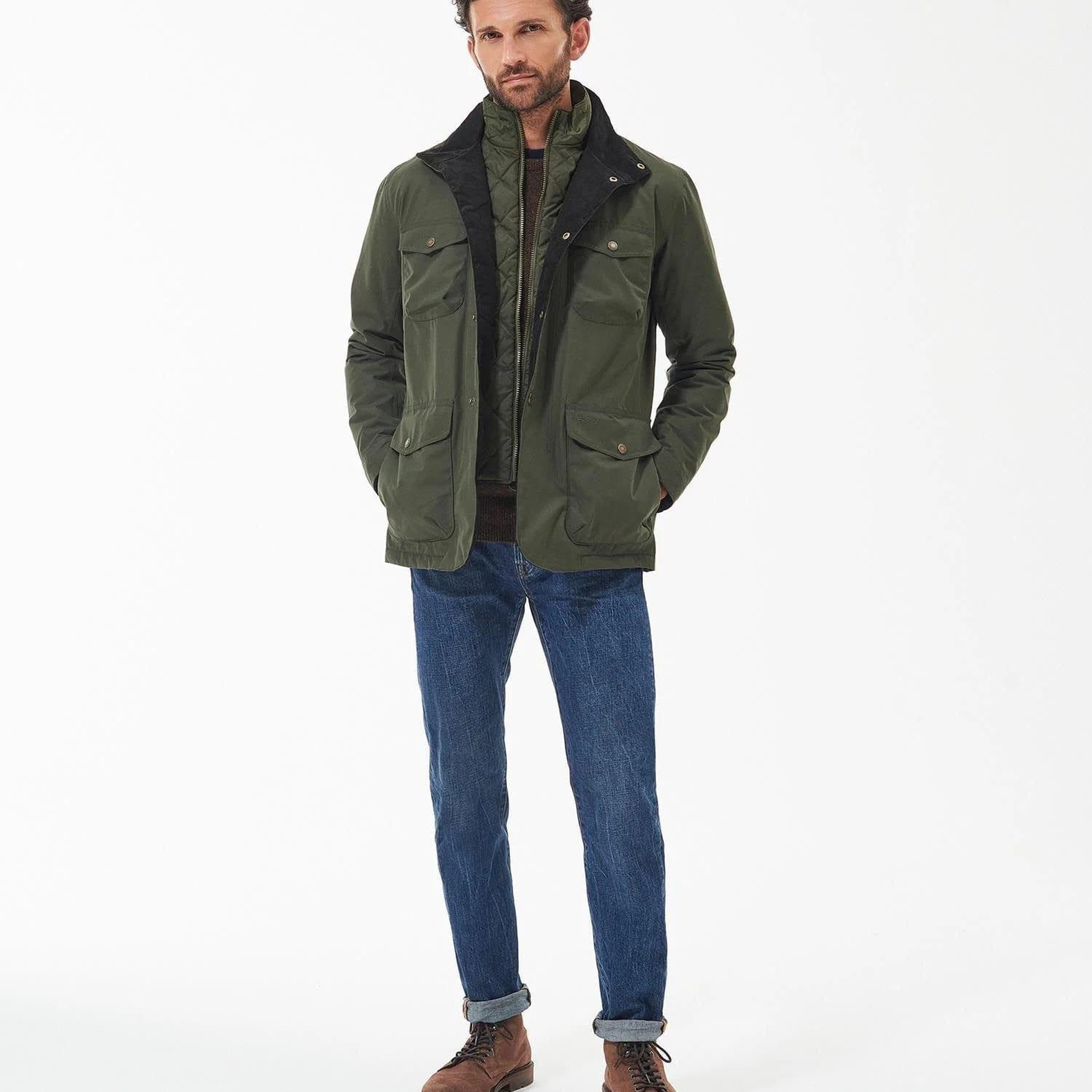 Barbour Ogston Waterproof Ceket