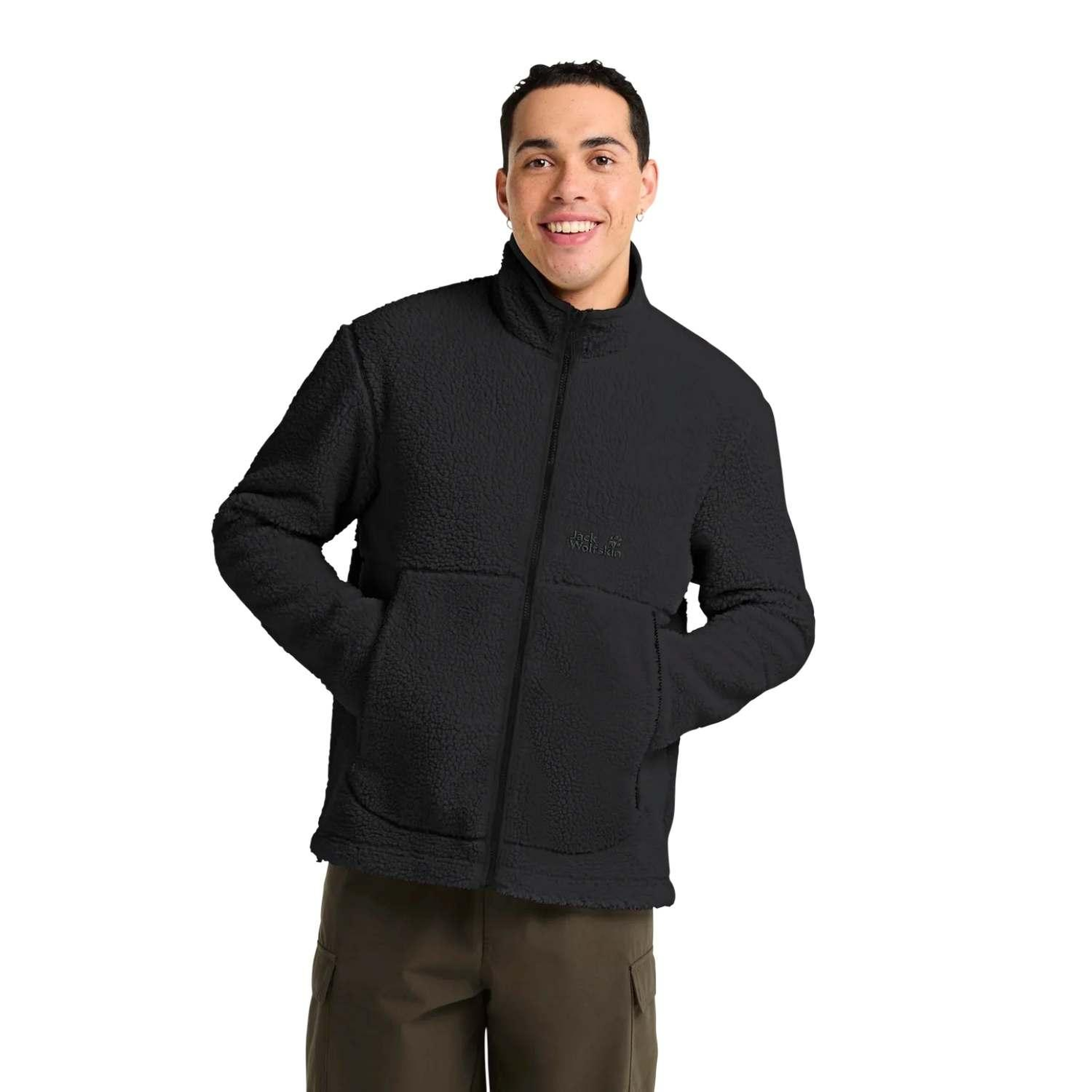 Jack Wolfskin Stone Lite Erkek Siyah Outdoor Ceketi