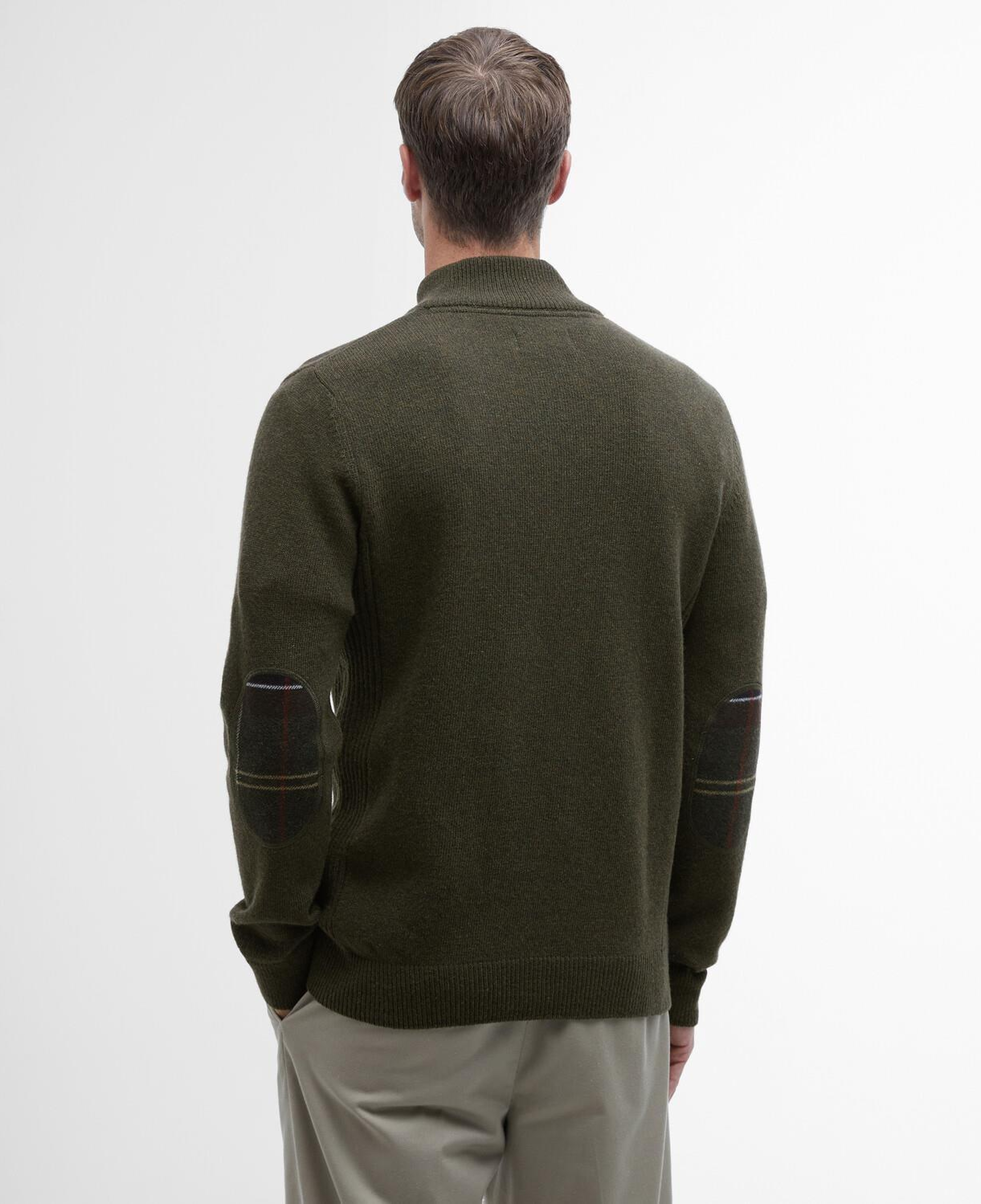 Barbour Holden Half Zip Knitted Kazak