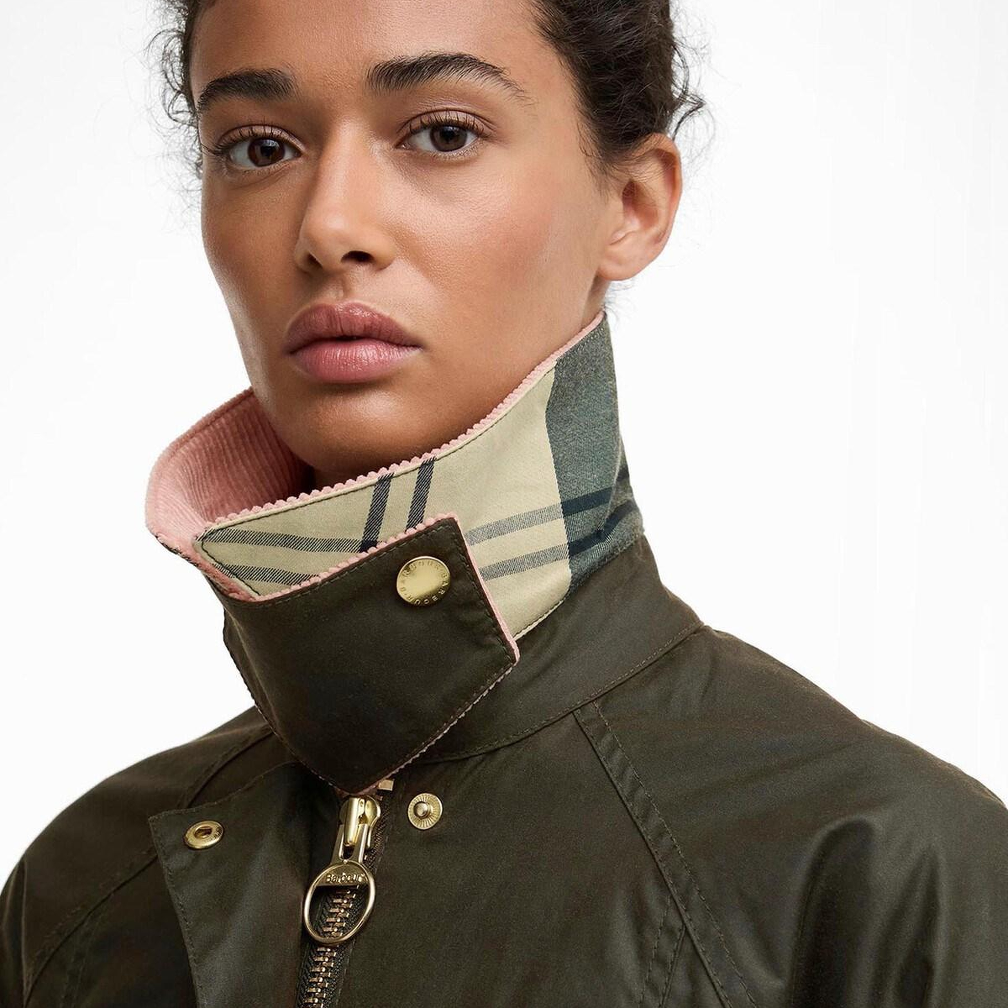 Barbour Cropped Beadnell Yağlı Ceket