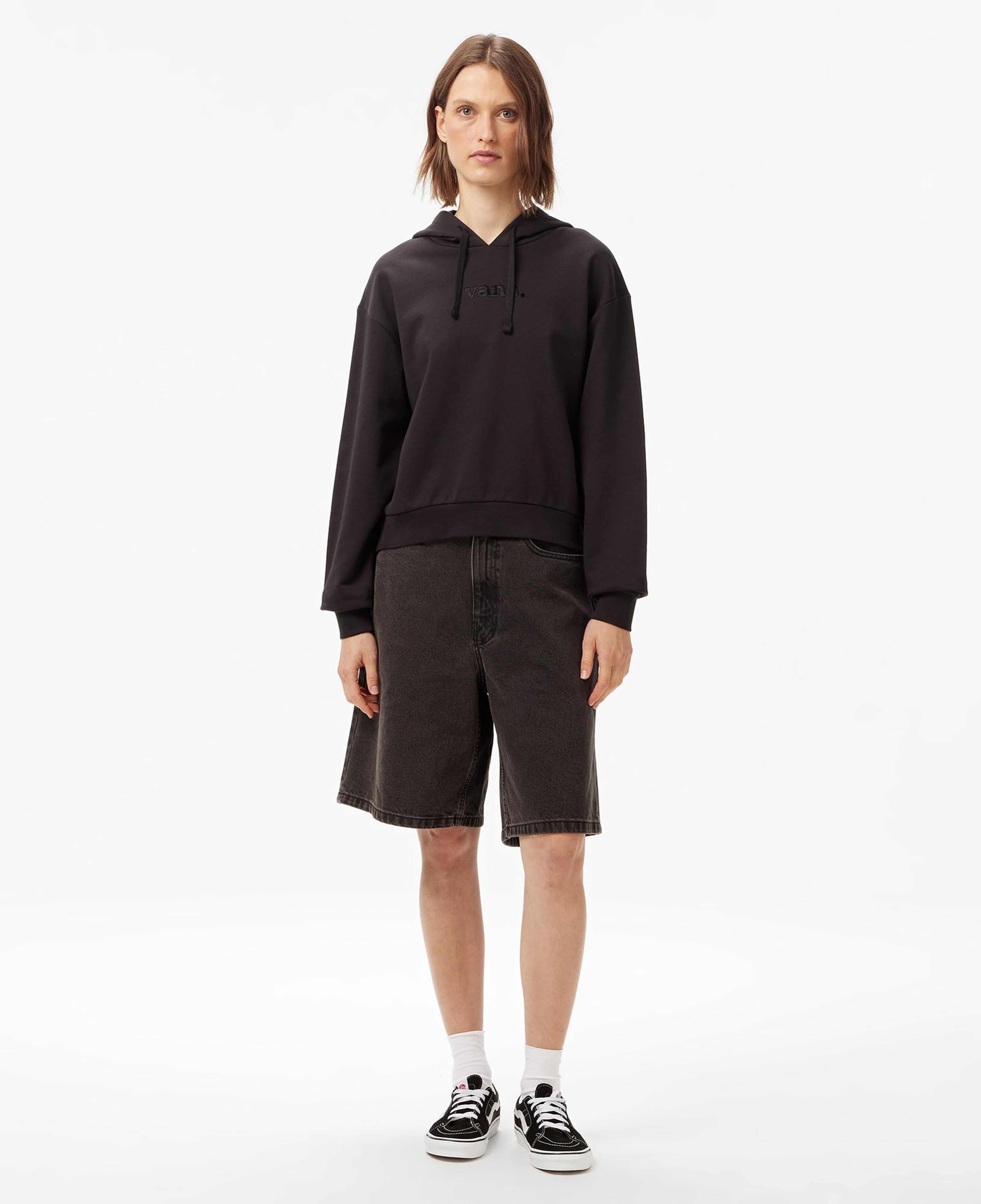 Vans Essential H-Ft Rlx Po Kadın Siyah Sweatshırt