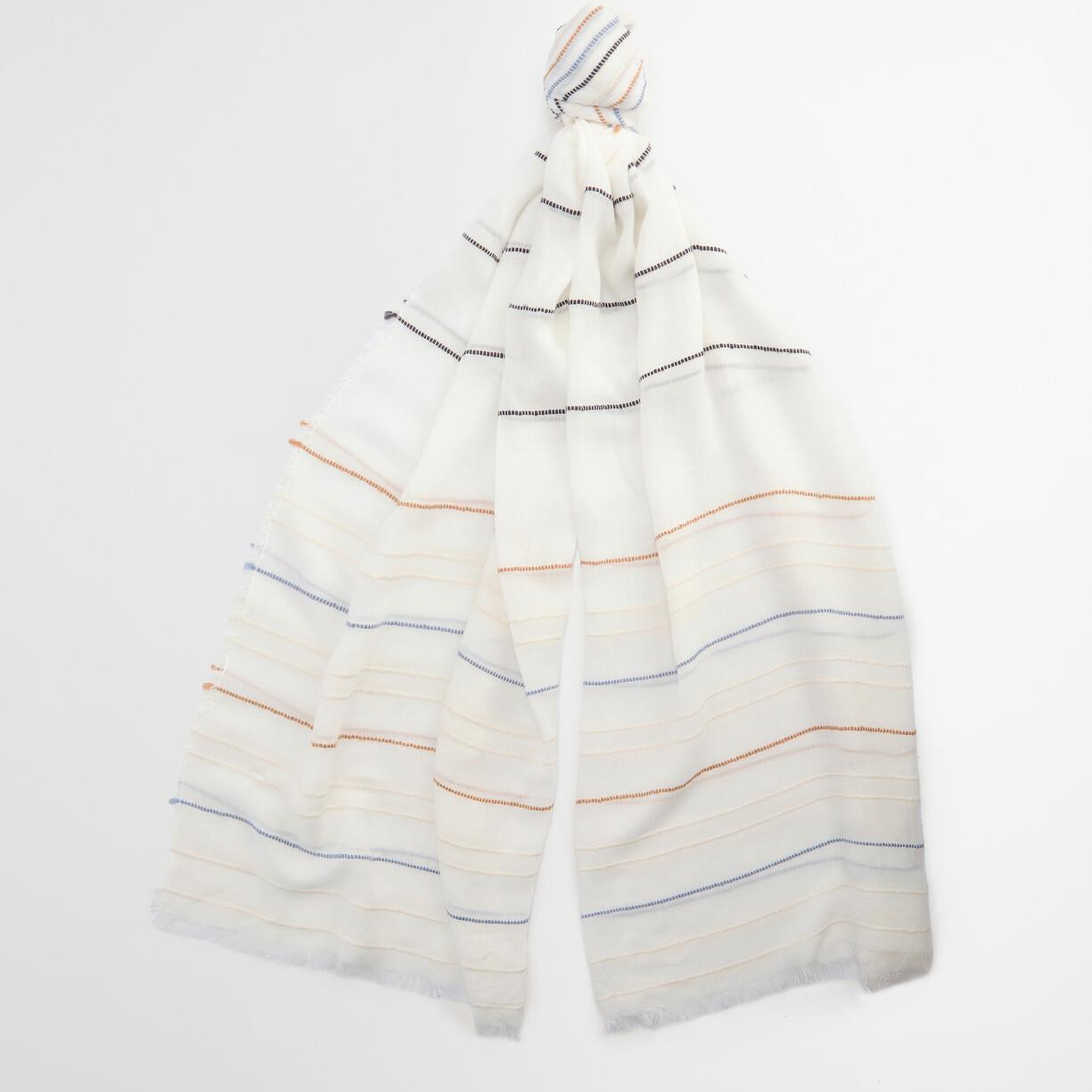 Barbour Erica Çizgili Şal