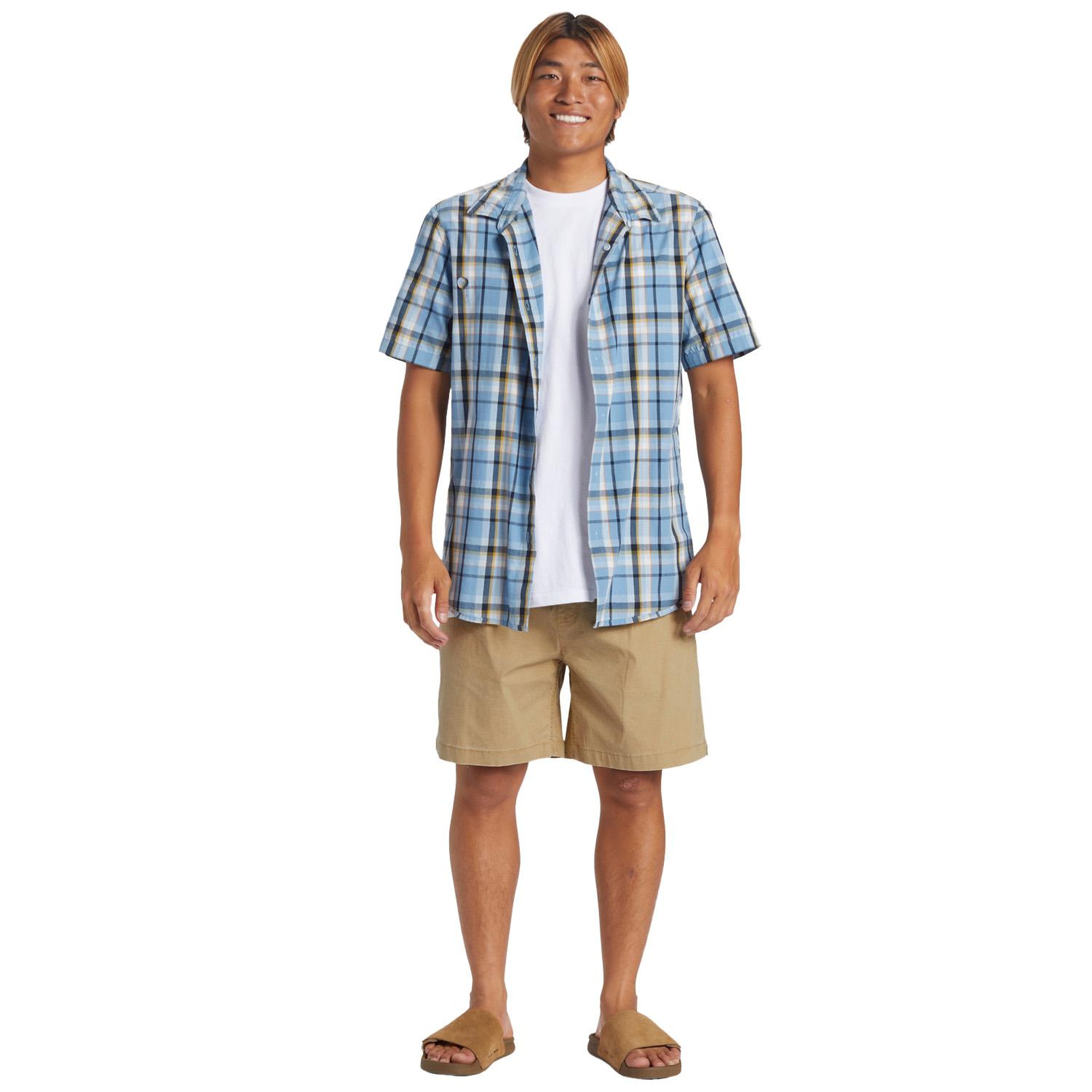 Quiksilver Taxer Erkek Yeşil Walkshort