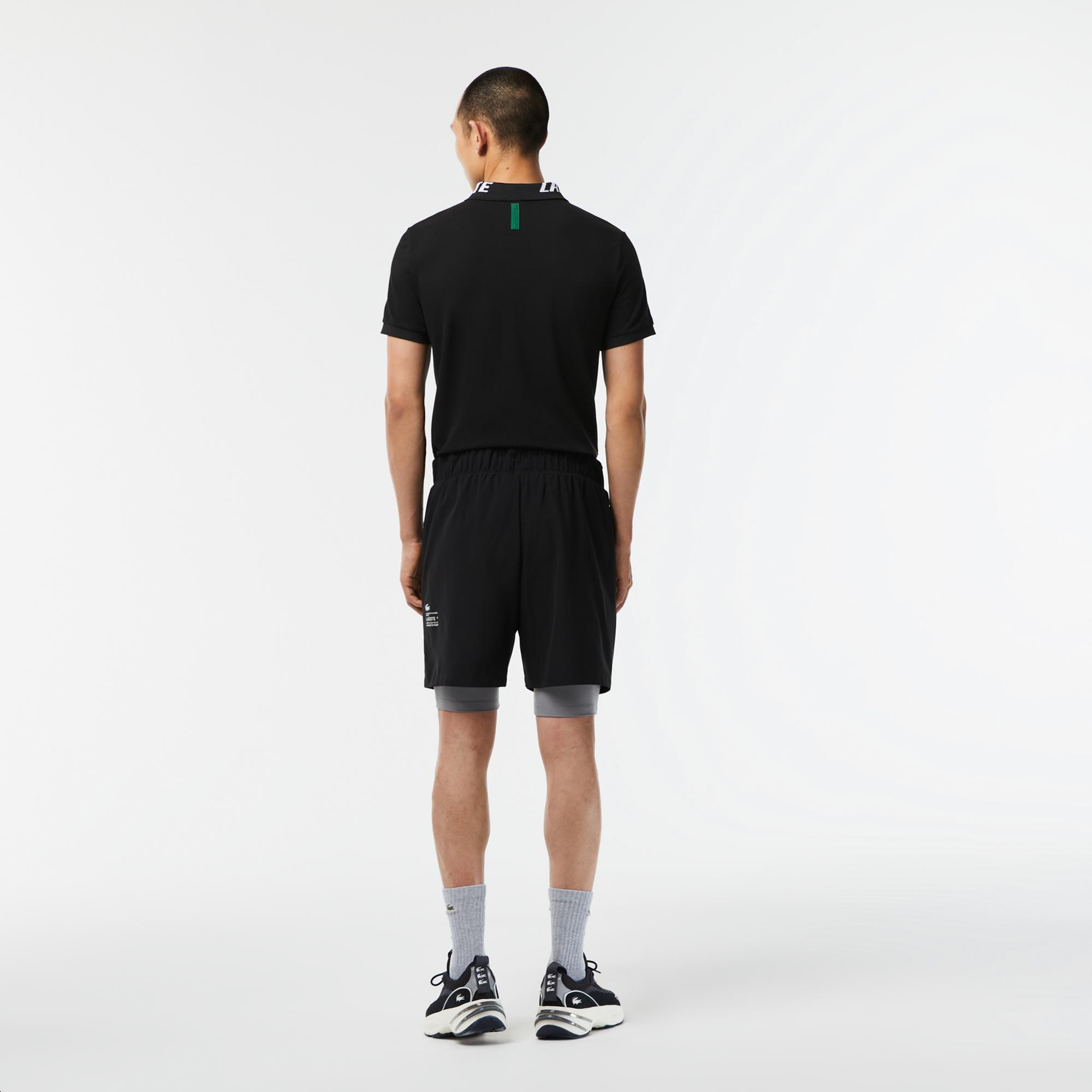 Lacoste Erkek Regular Fit Siyah Şort