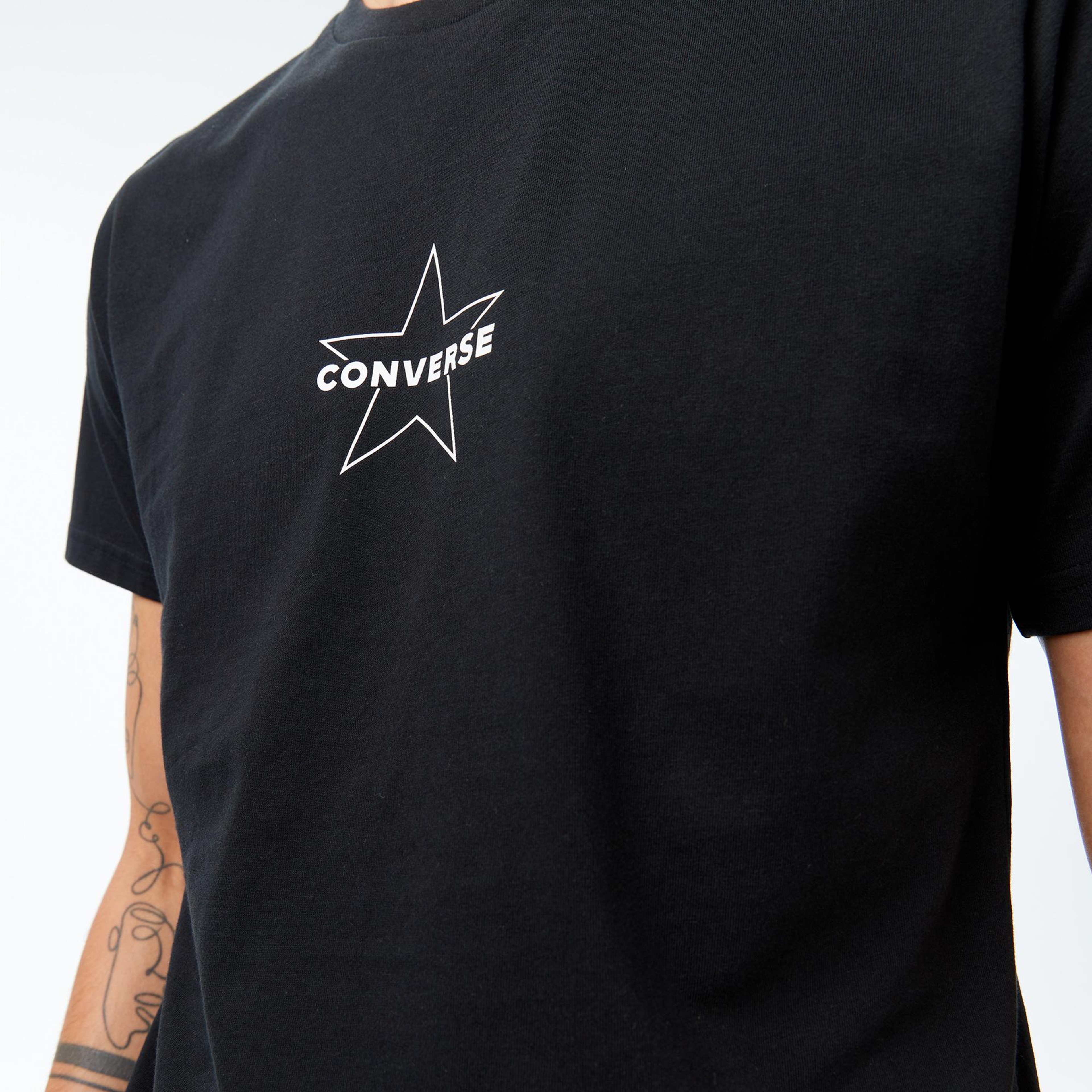 Converse Erkek Siyah T-Shirt