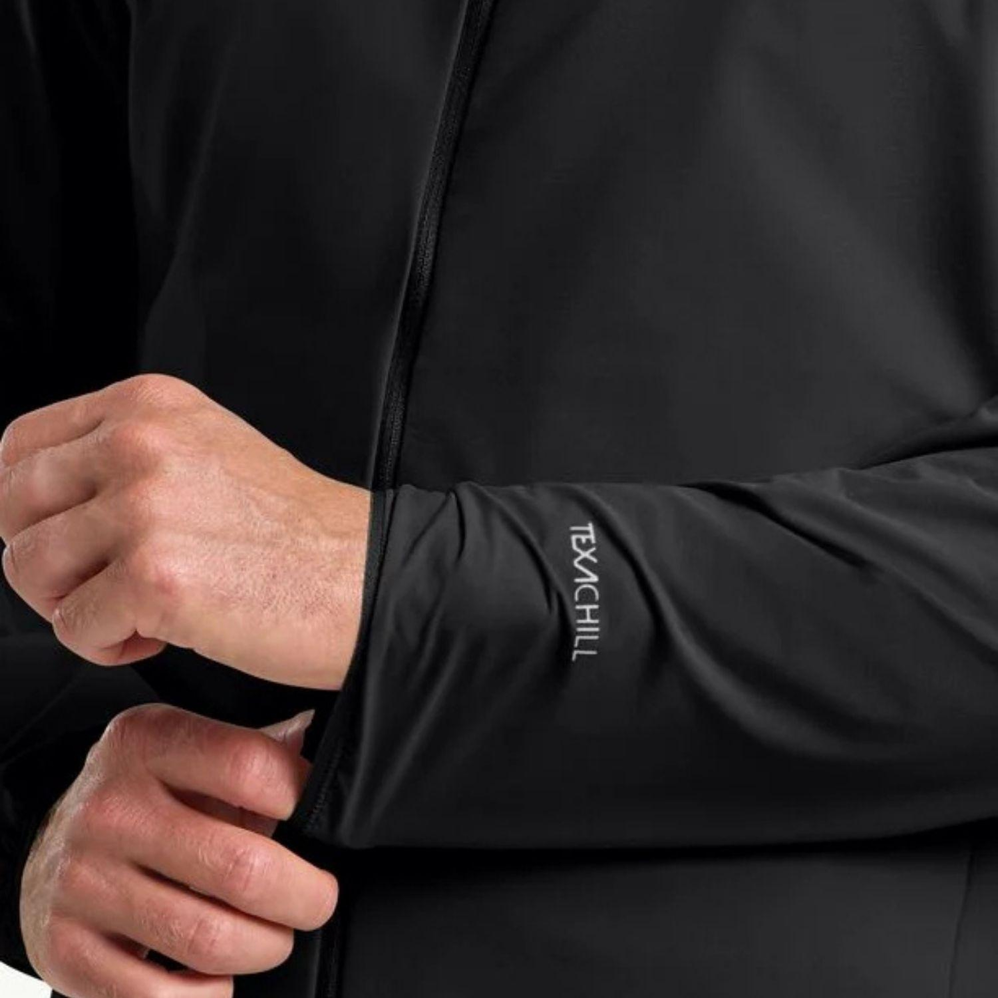 Jack Wolfskin Prelight Stride Erkek Siyah Outdoor Ceketi