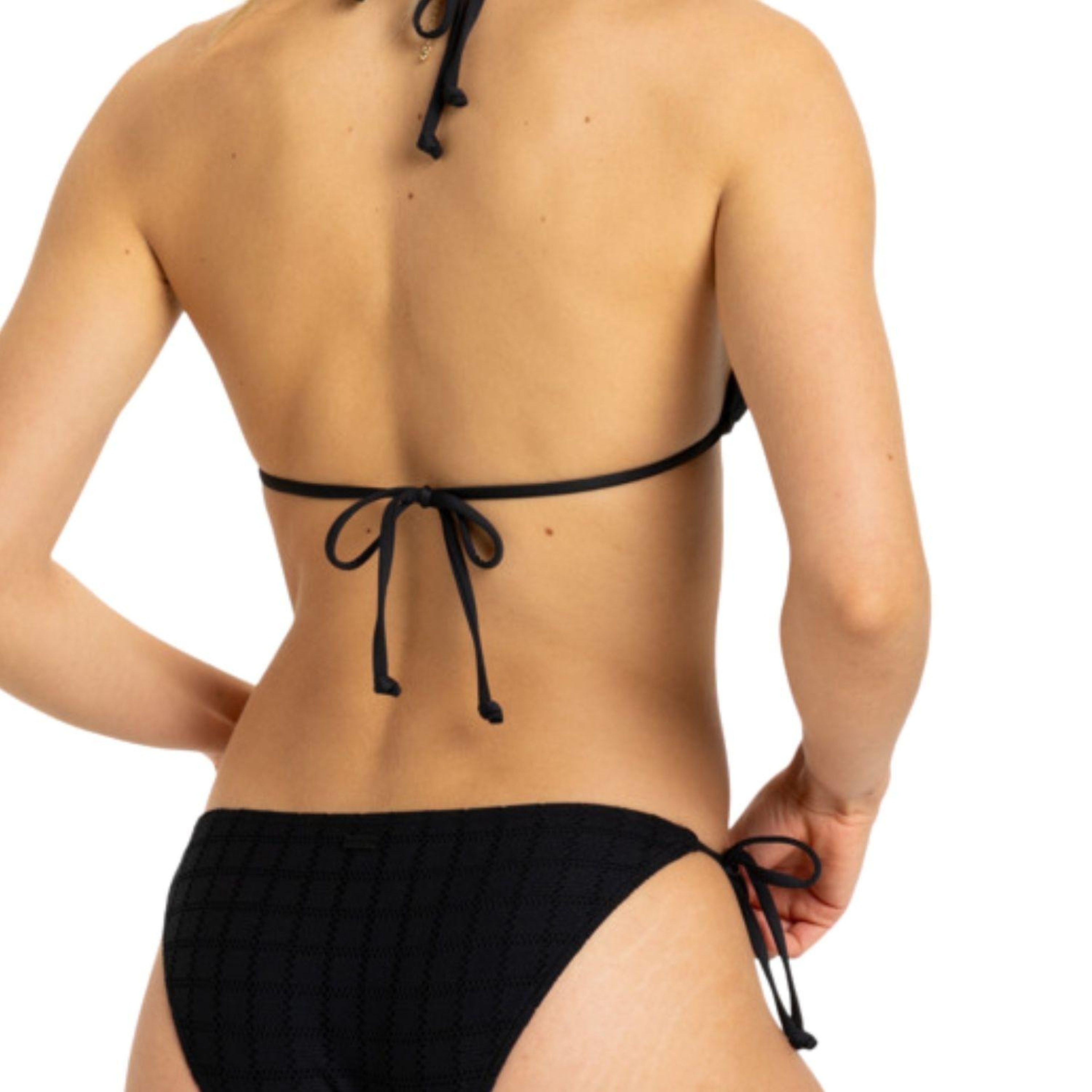 Roxy Camilo Elongated Tri Set Kadın Siyah Bikini