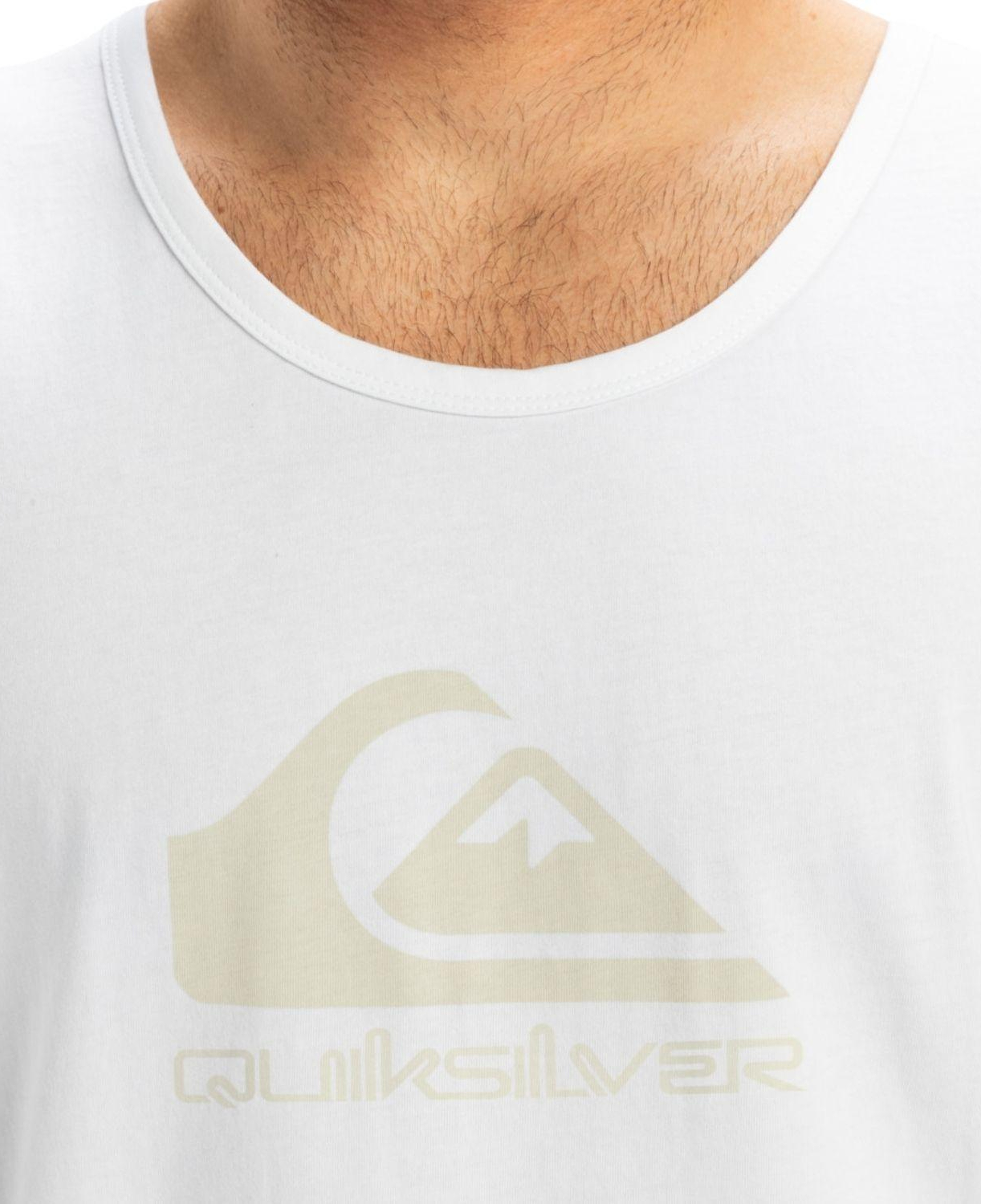 Quiksilver Ev Comp Logo Tank Erkek Beyaz Atlet