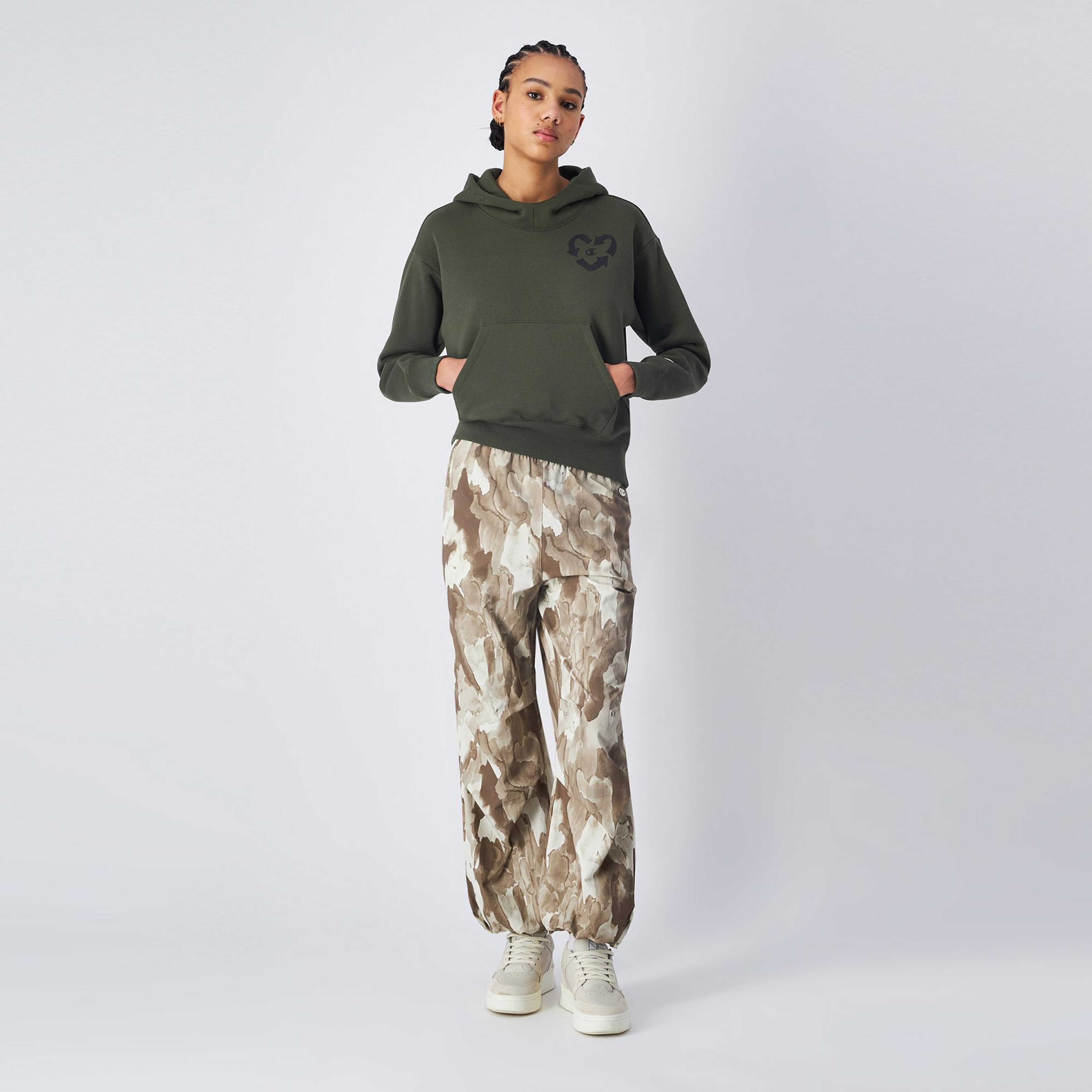 Champion Parachute Kadın Krem Pantolon