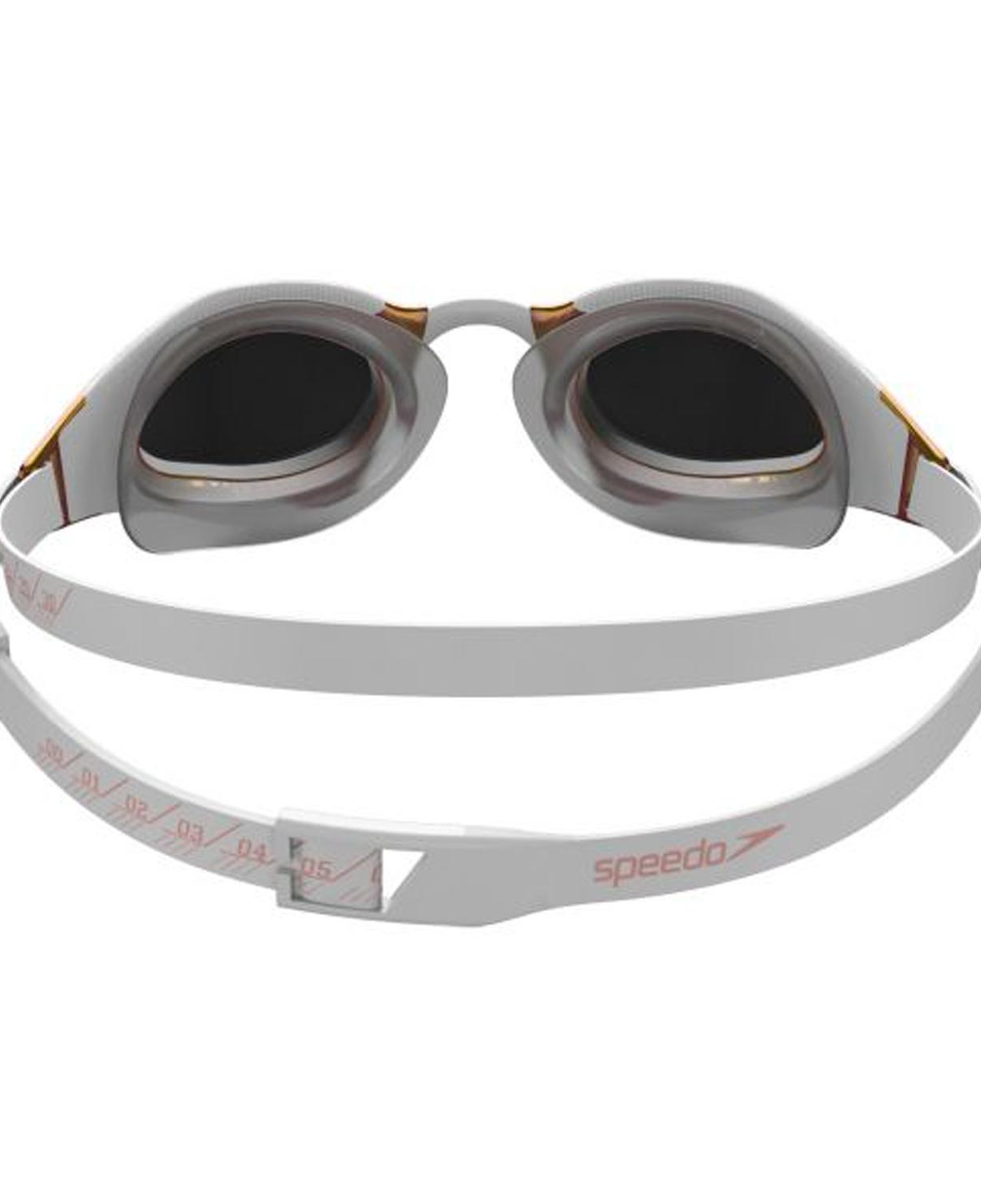 Speedo Fastskin Hyper Elite Mir gold Unisex Beyaz Yüzücü Gözlüğü