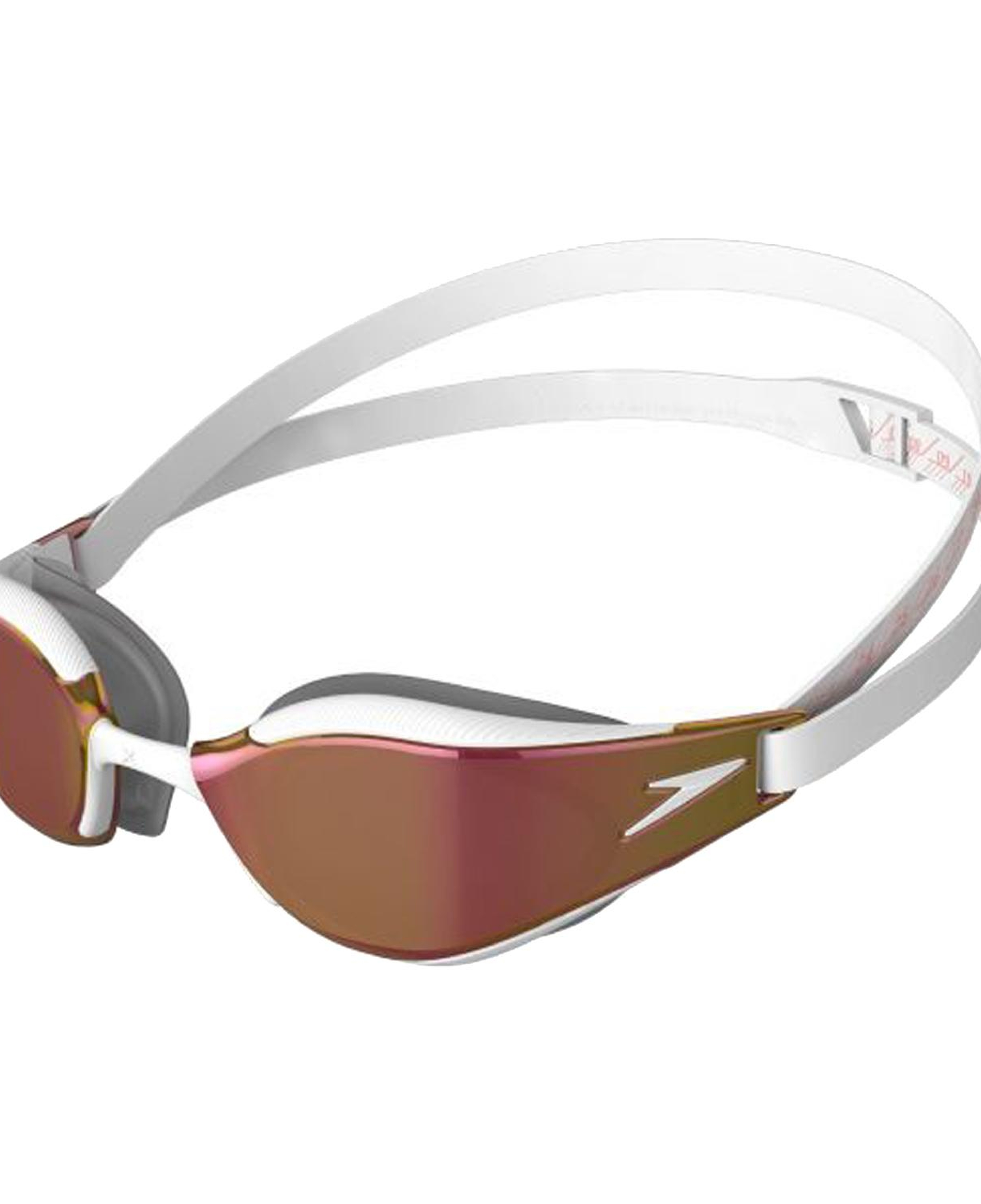 Speedo Fastskin Hyper Elite Mir gold Unisex Beyaz Yüzücü Gözlüğü