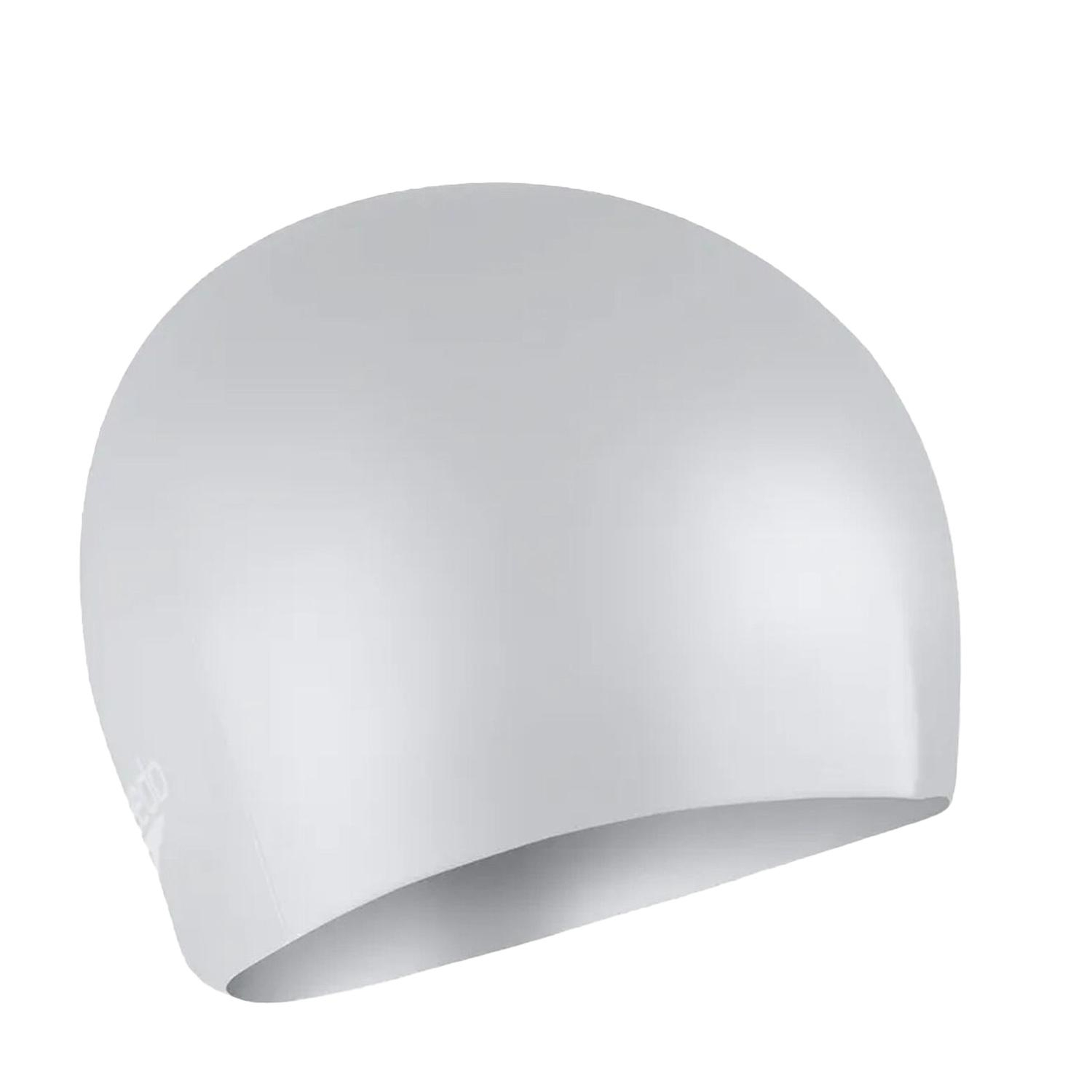 Speedo Long Hair Cap Au Silver/white Unisex Yüzücü Bonesi
