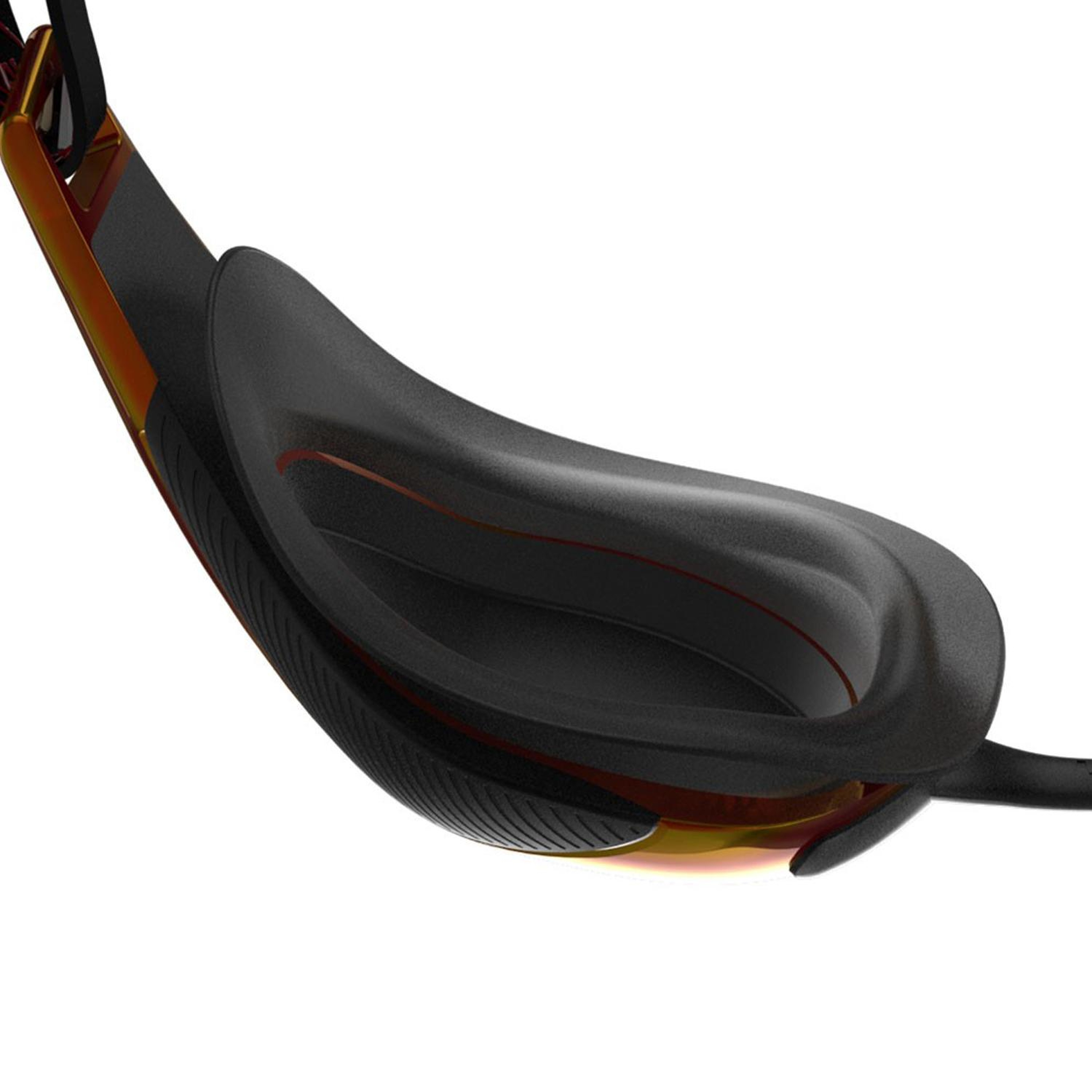 Speedo Fastskin Hyper Elite Mir Au Blk/gold Unisex Siyah Yüzücü Gözlüğü