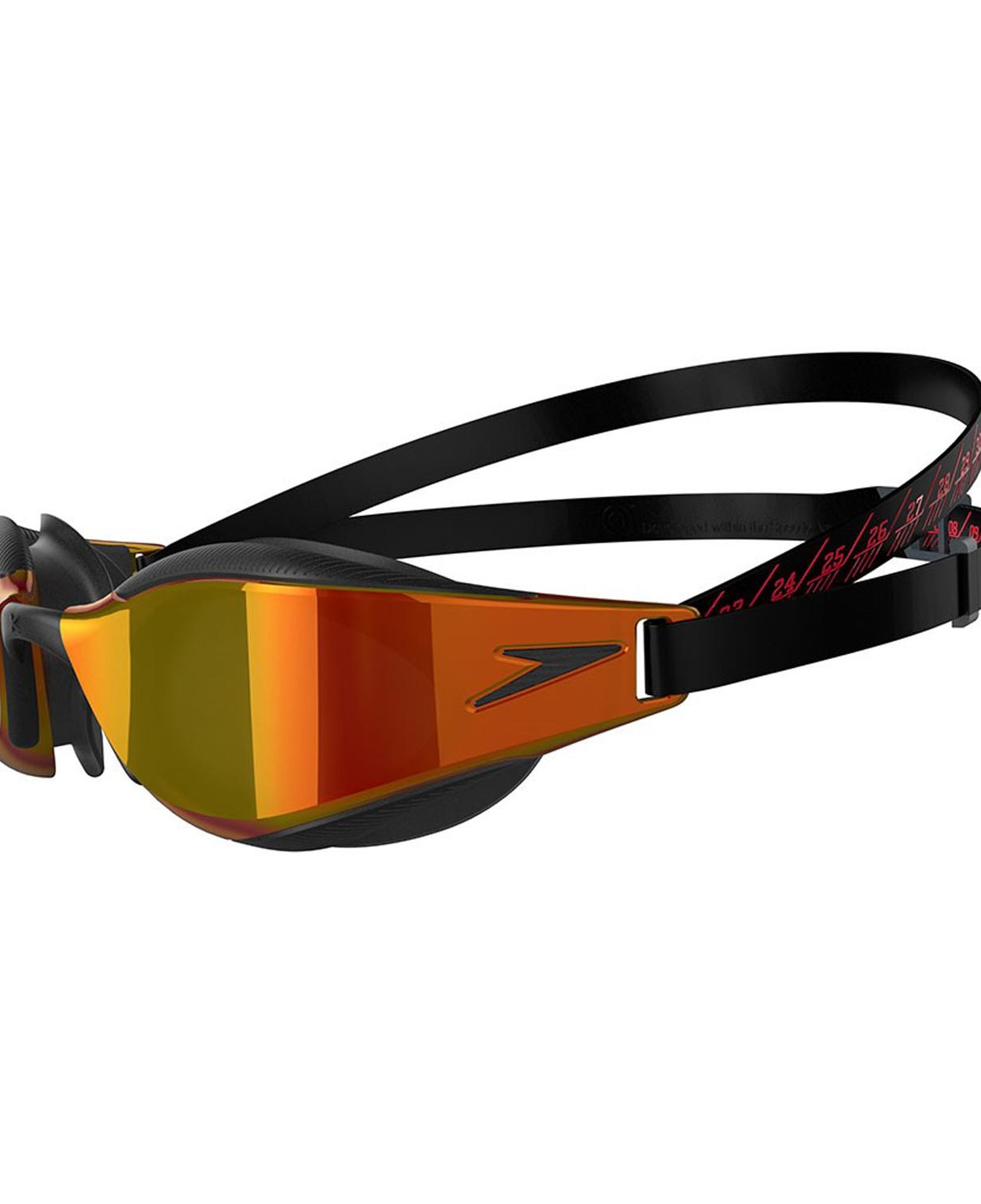 Speedo Fastskin Hyper Elite Mir Au Blk/gold Unisex Siyah Yüzücü Gözlüğü