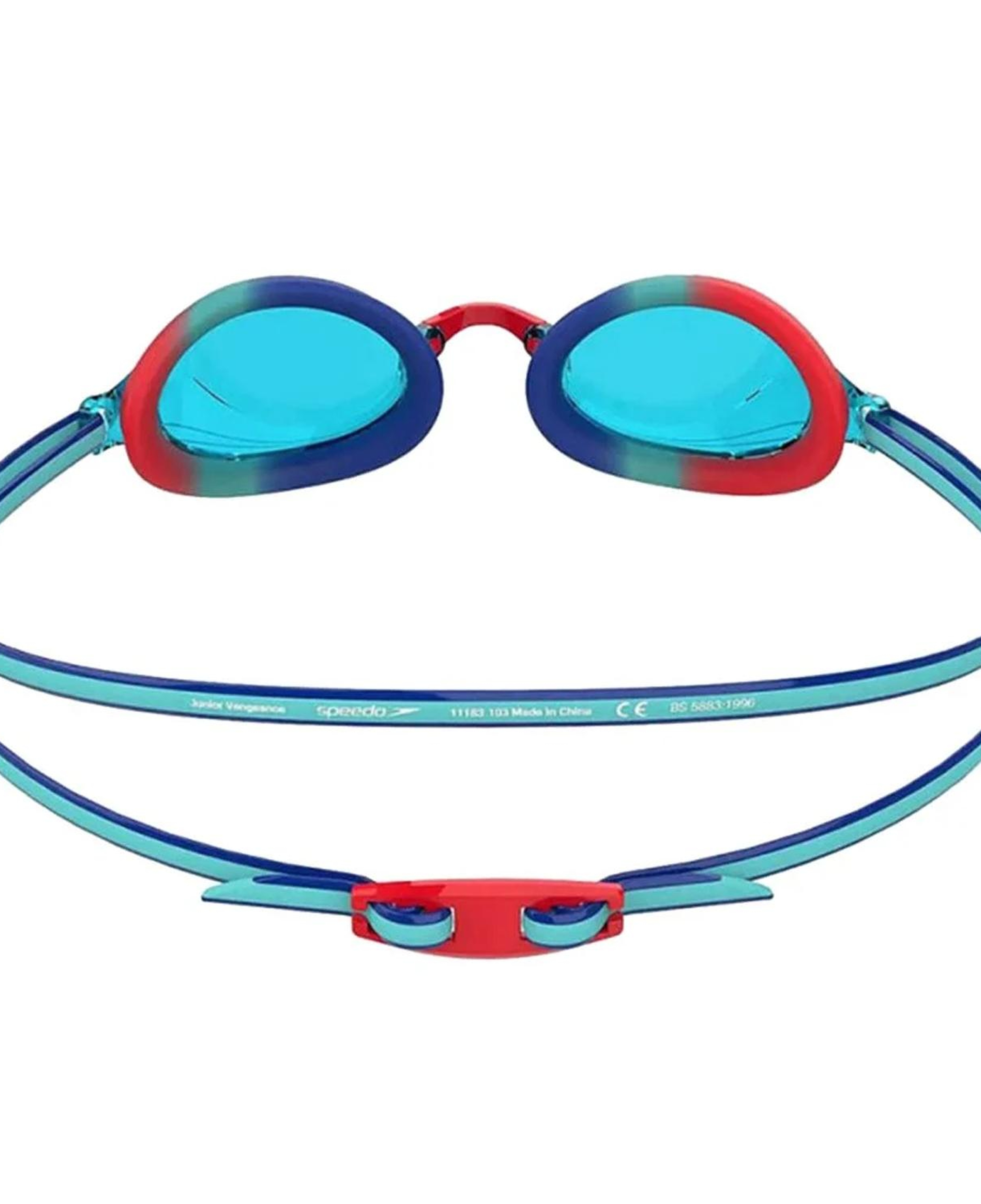 Speedo Vengeance Gog Ju Unisex Çocuk Mavi Yüzücü Gözlüğü