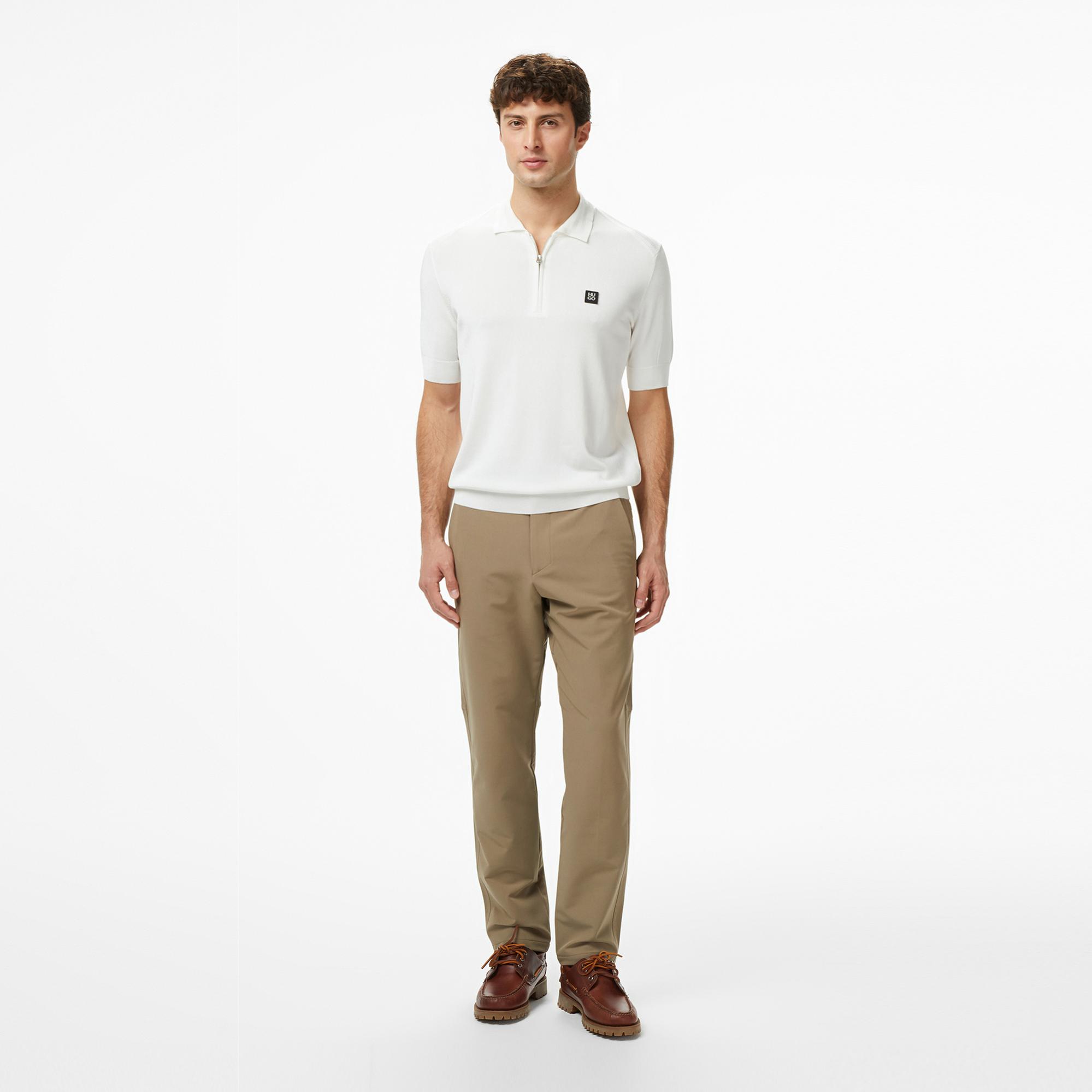 Hugo Sayfong Erkek Beyaz Triko