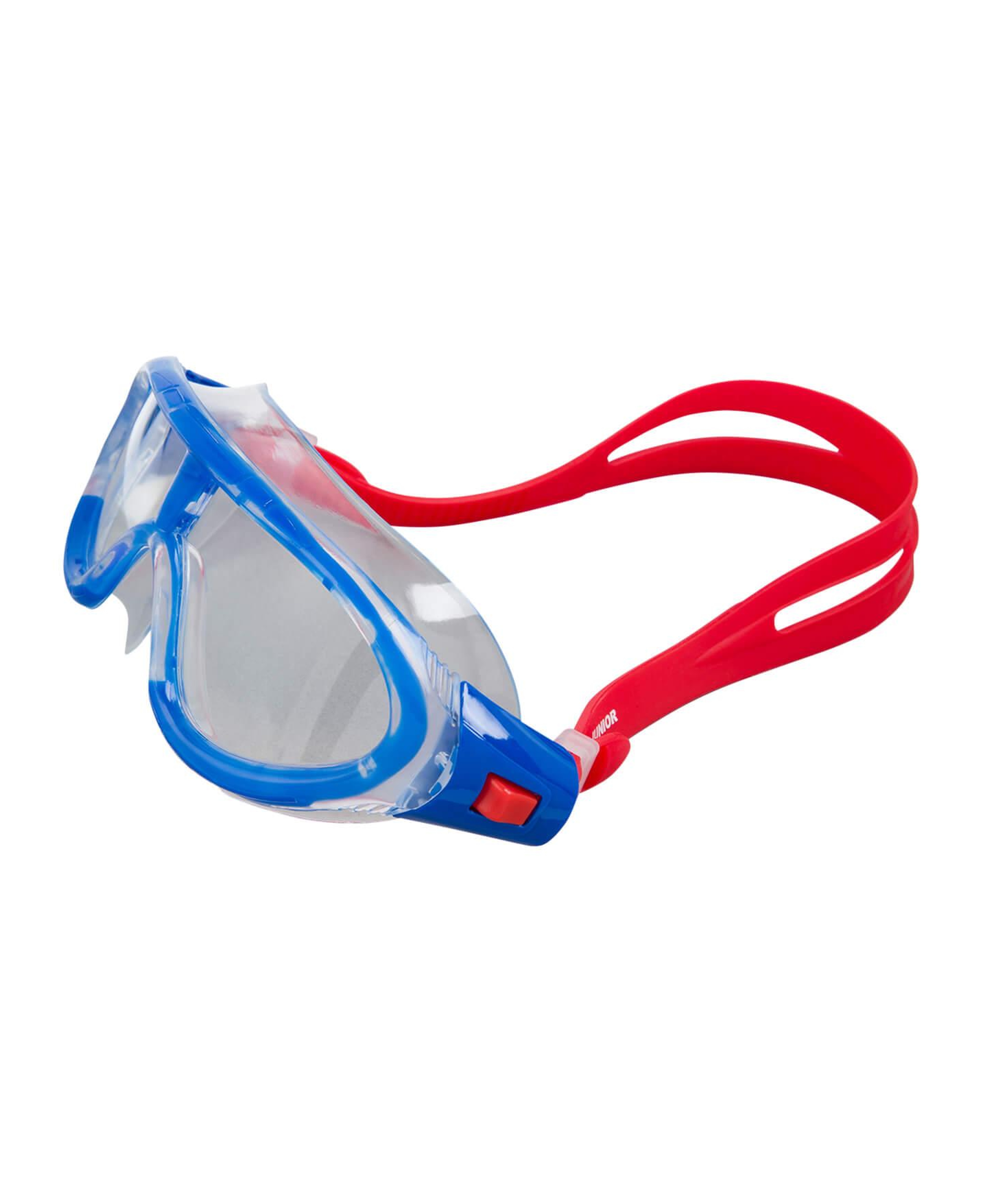 Speedo Rift Gog Ju Red/clear Unisex Çocuk Kırmızı Yüzücü Gözlüğü