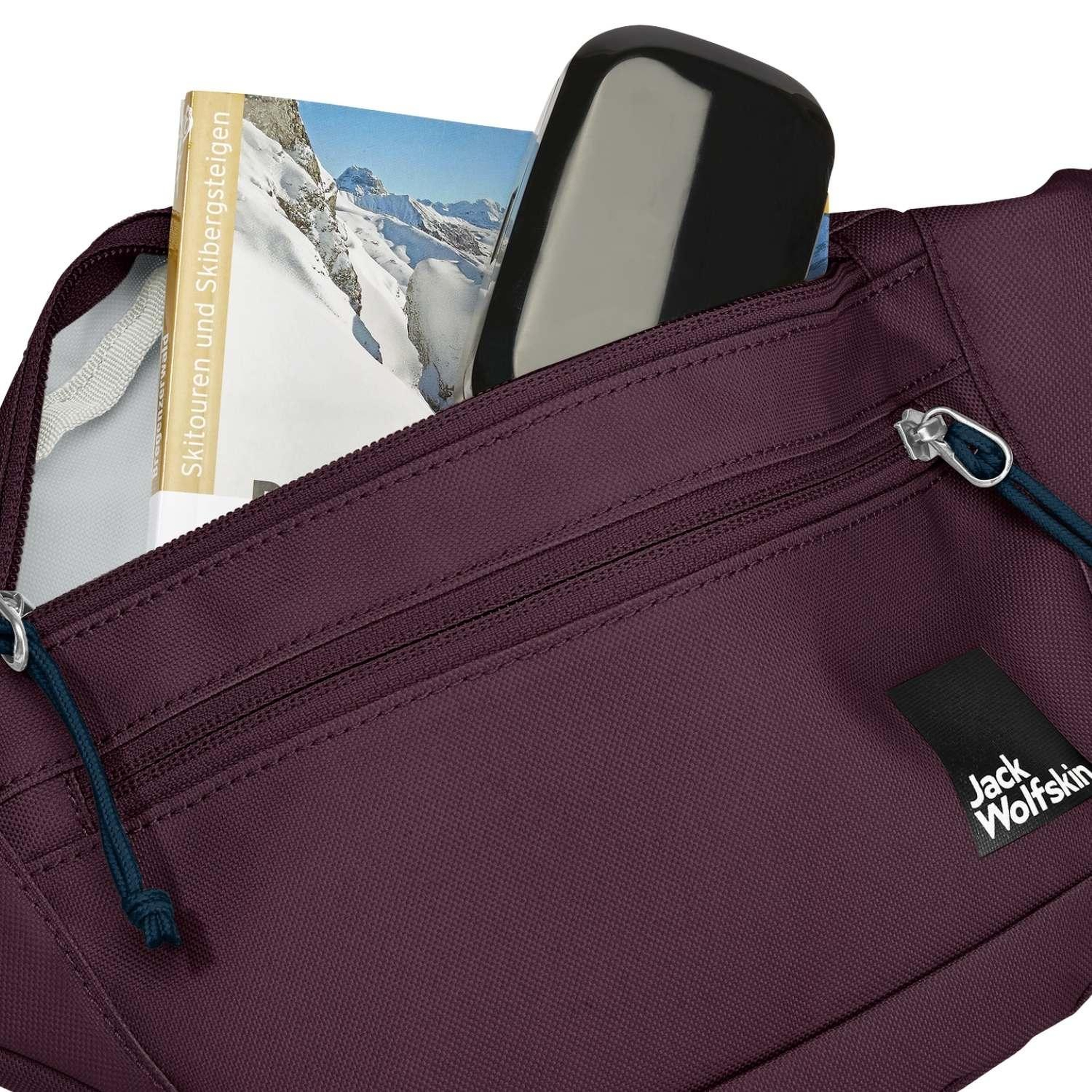 Jack Wolfskin Konya Hipbag Unisex Mor Bel Çantası