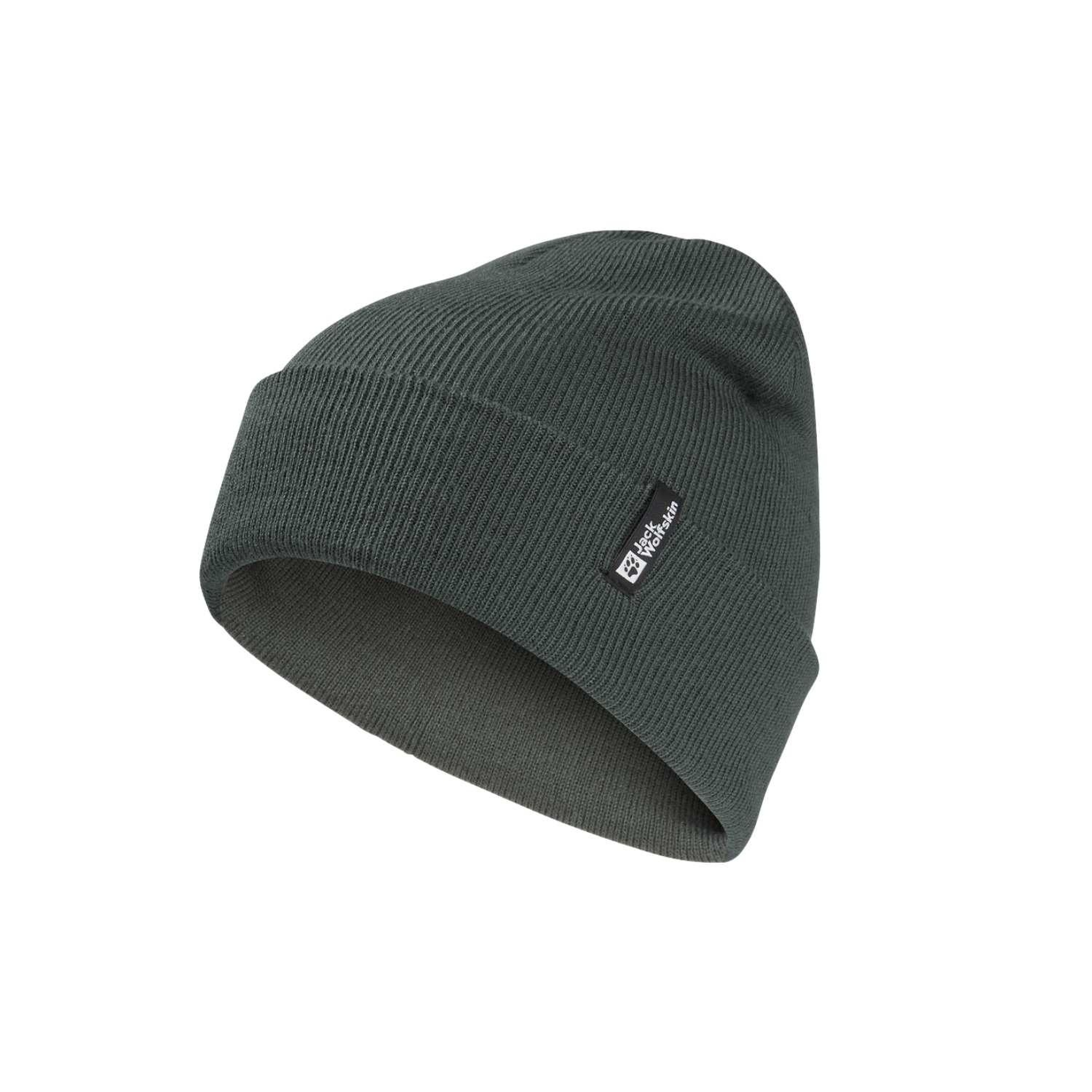 Jack Wolfskin Rib Beanie Unisex Yeşil Bere