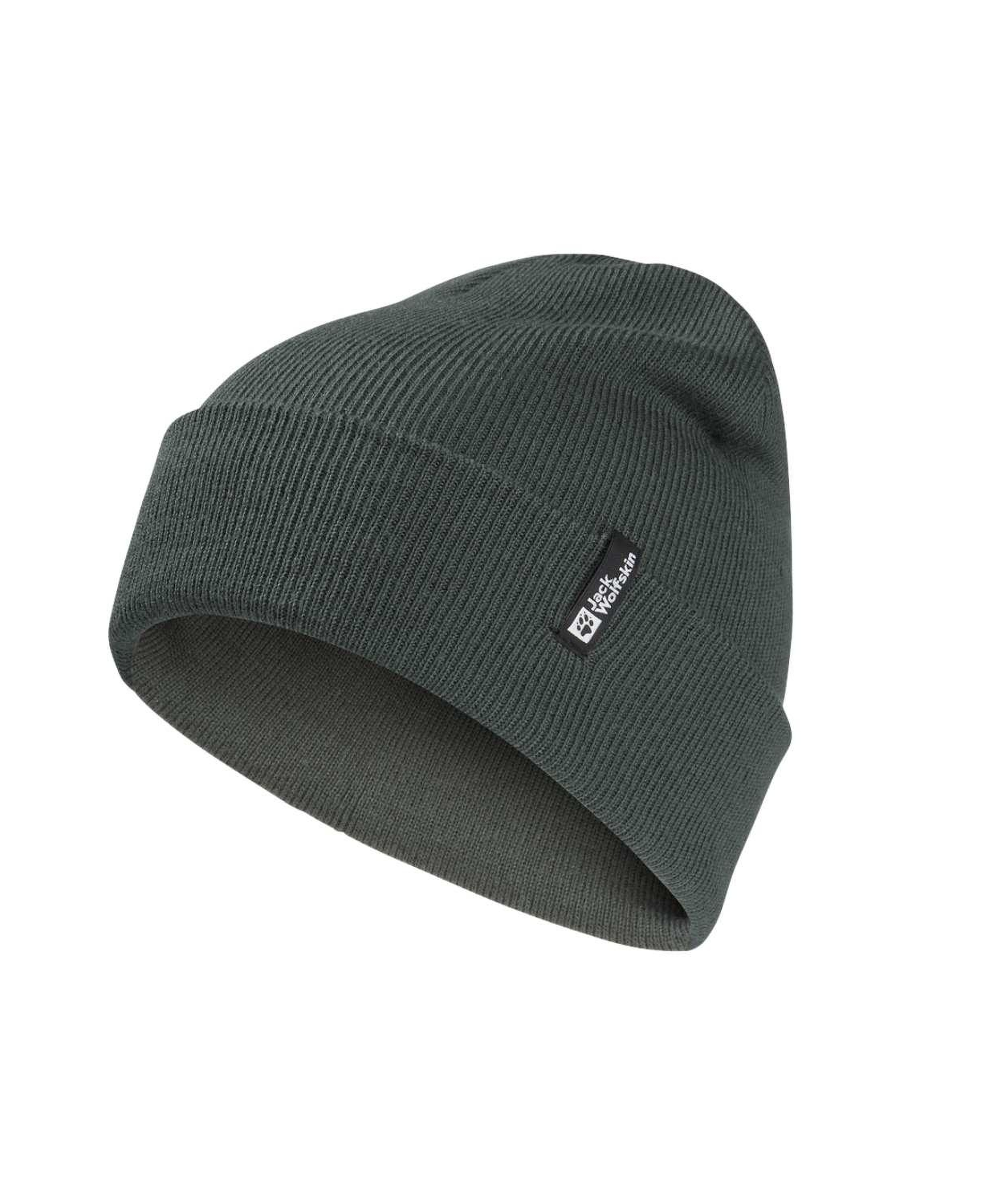 Jack Wolfskin Rib Beanie Unisex Yeşil Bere