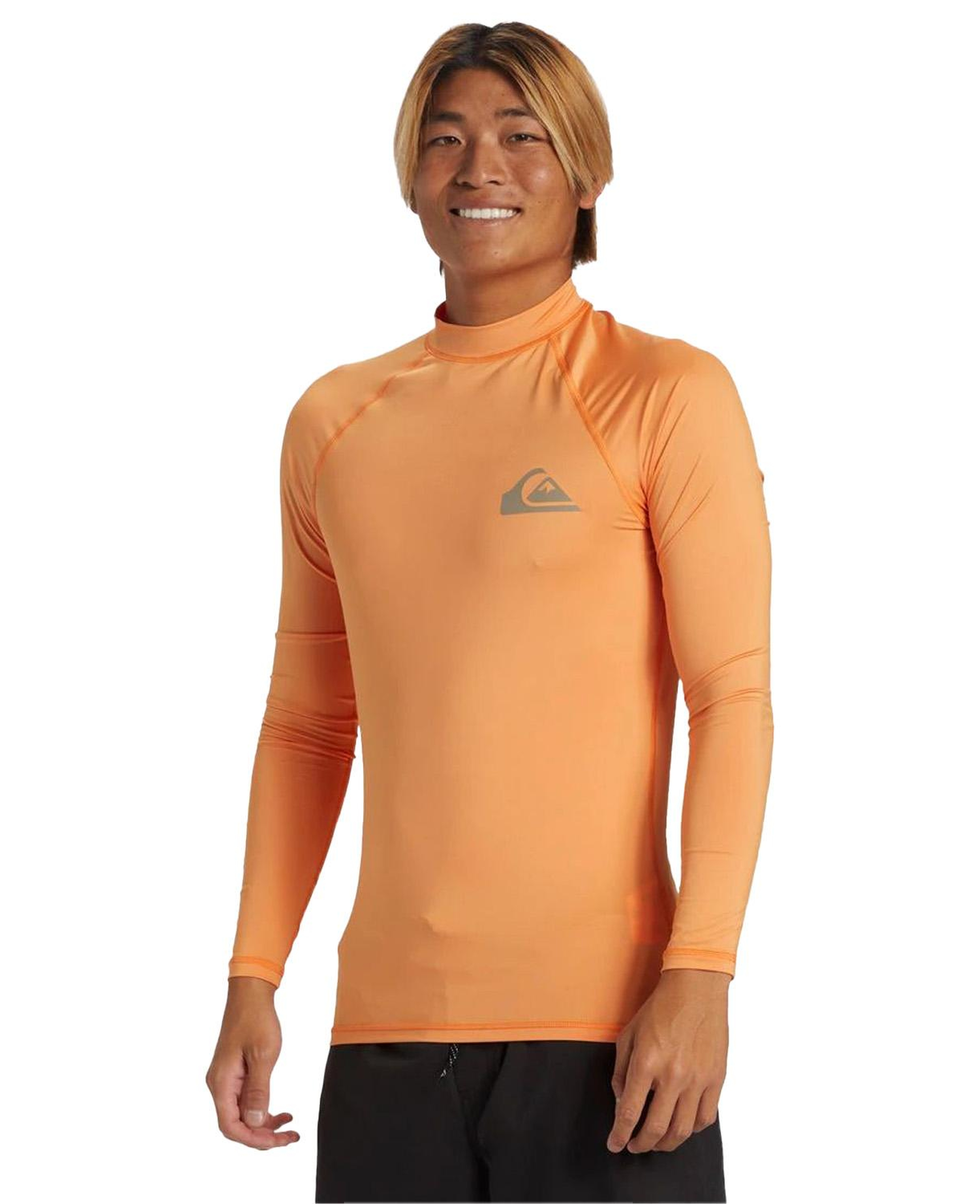 Quiksilver Everyday Upf50 Ls Erkek Turuncu Likra