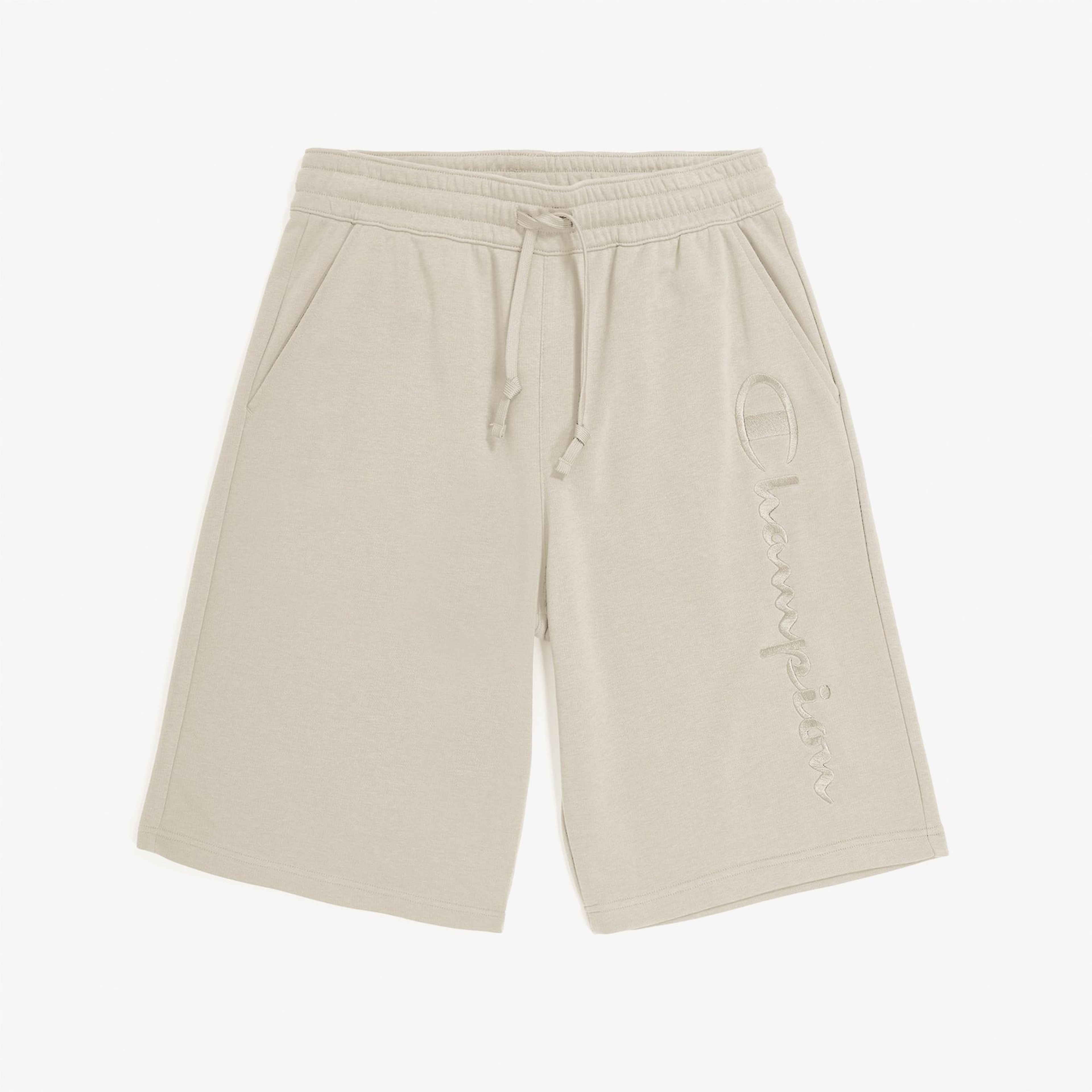 Champion Long Bermuda Erkek Krem Şort