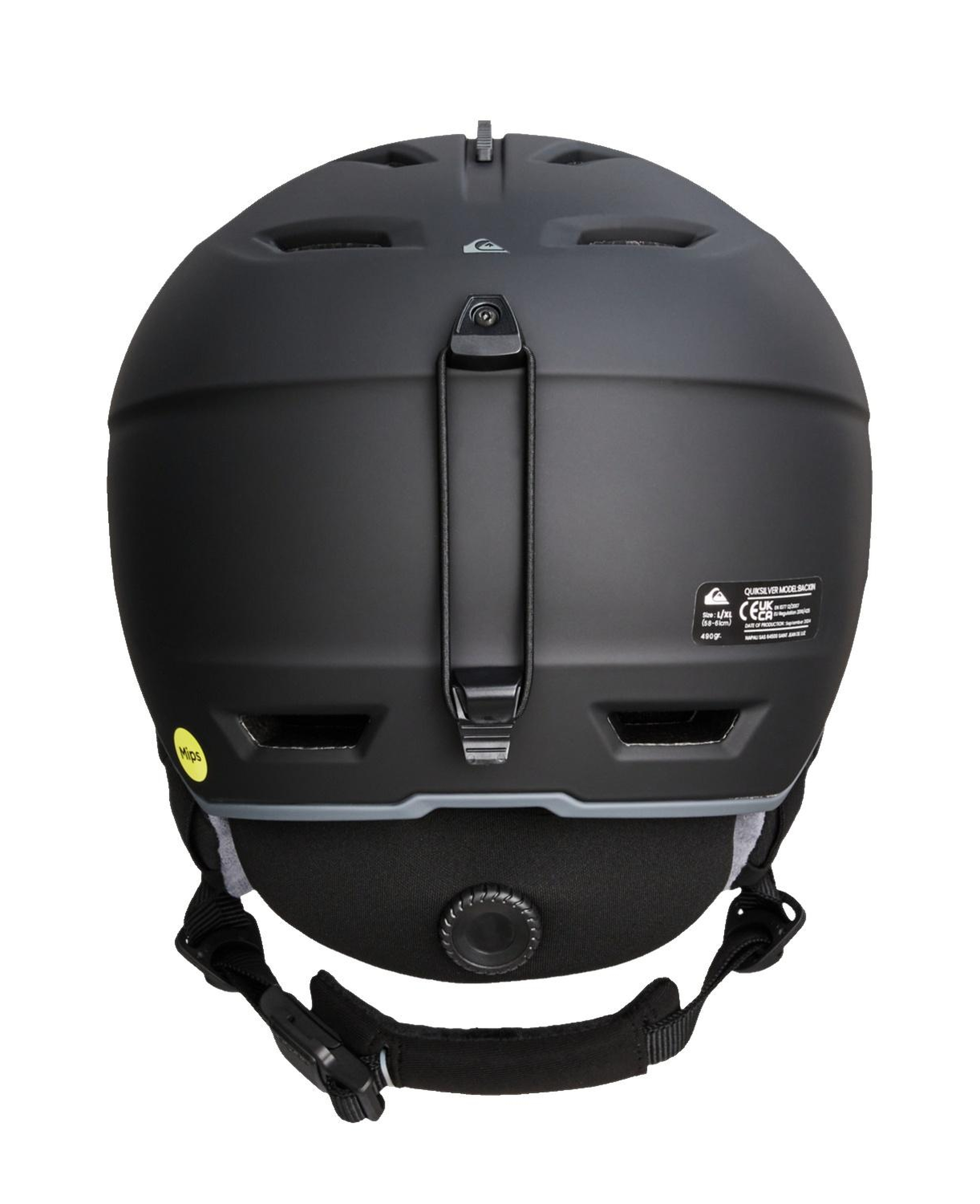 Quiksilver Backin Mips Erkek Siyah Kask