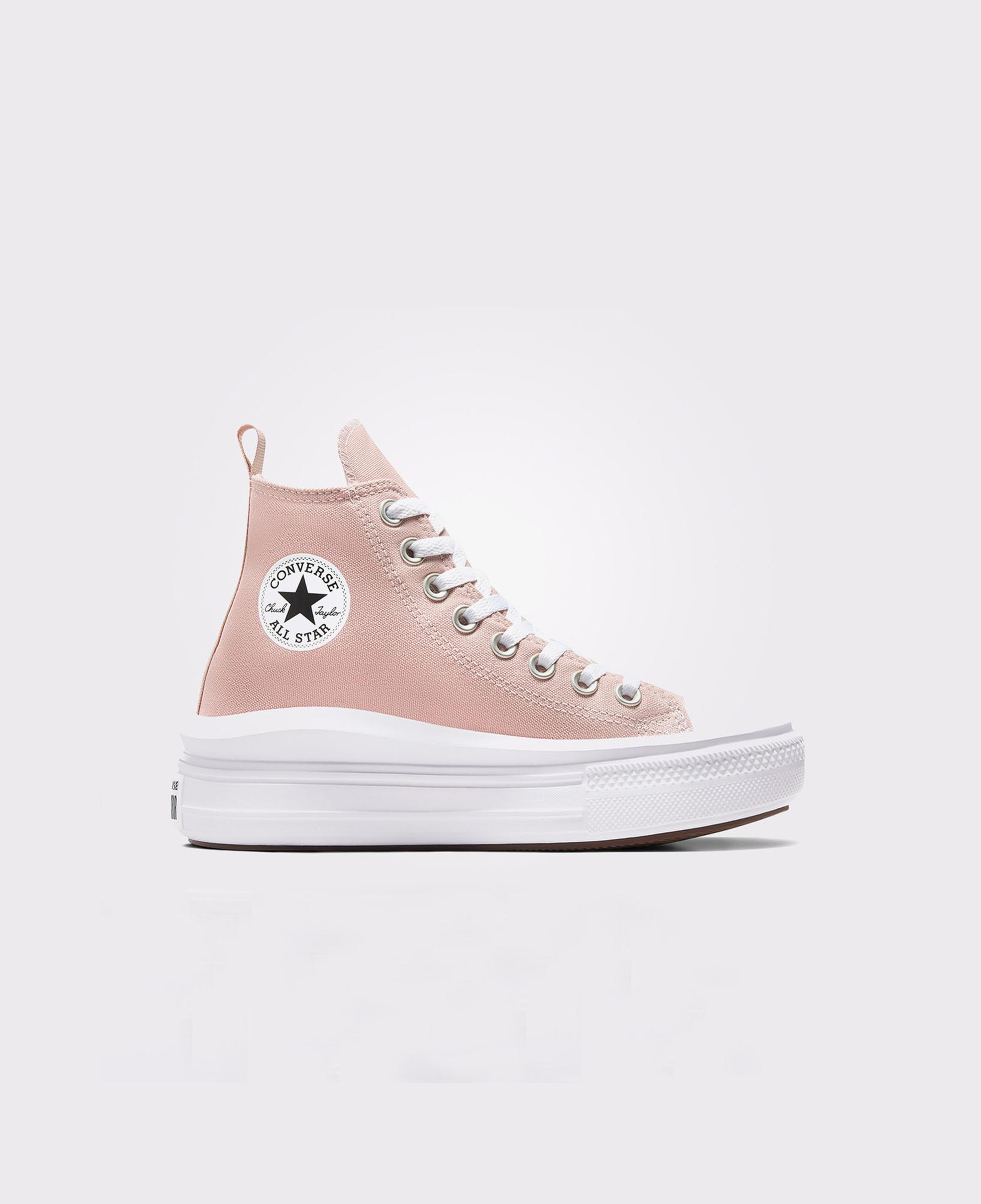 Converse Chuck Taylor All Star Move Genç Pembe Platform Sneaker