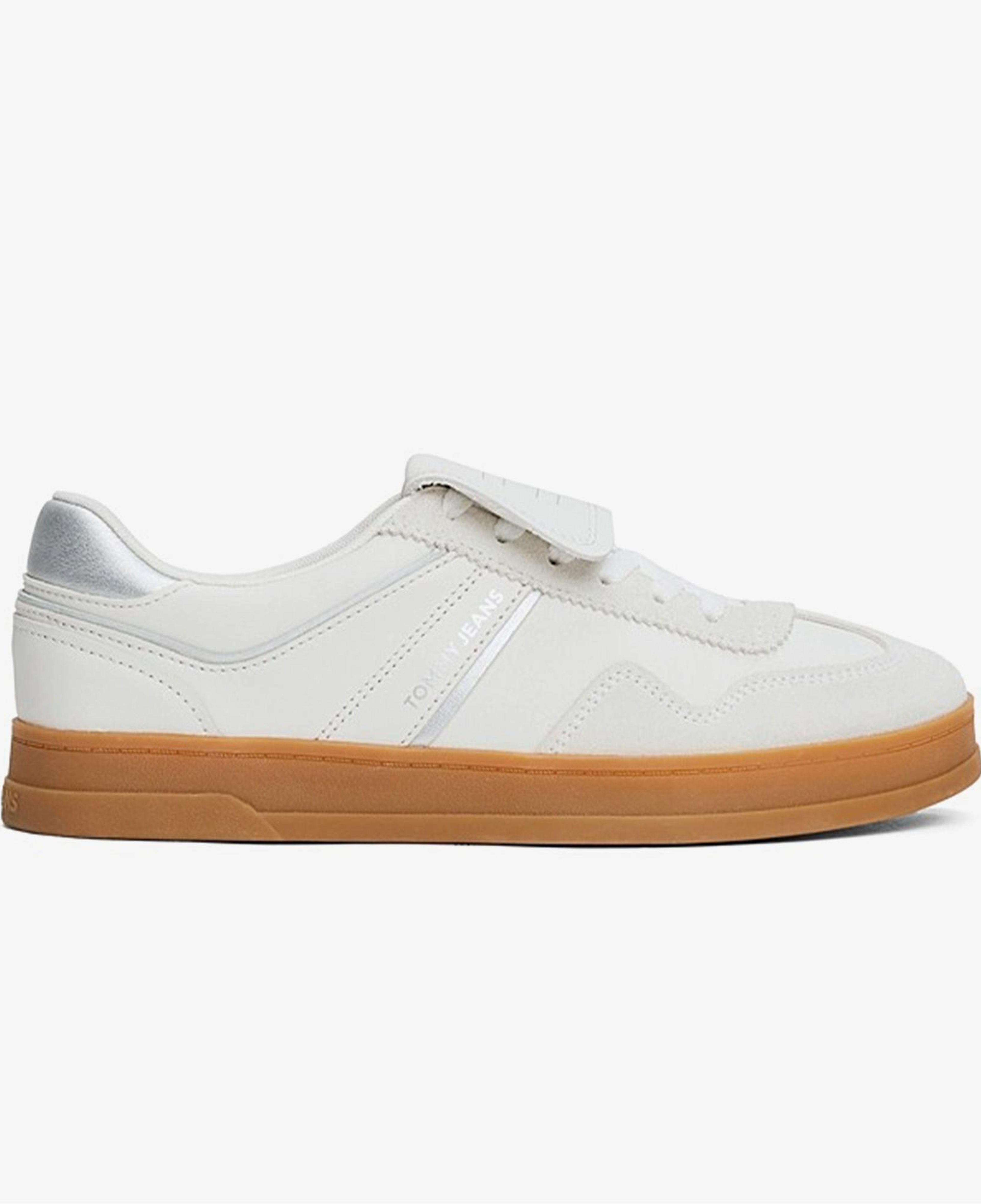 Tommy Hilfiger The Greenwich Metallic Kadın Gri Sneaker