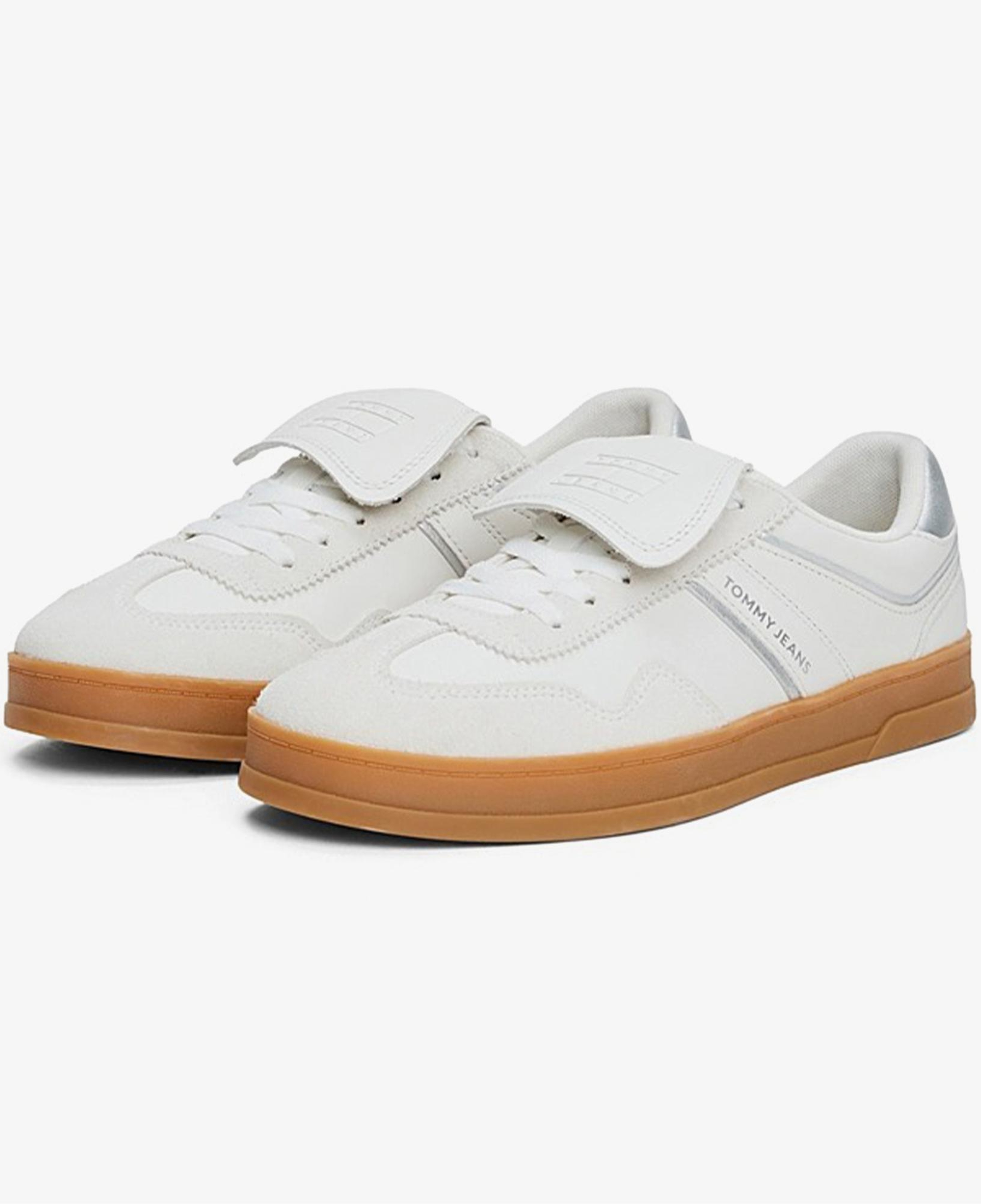 Tommy Hilfiger The Greenwich Metallic Kadın Gri Sneaker