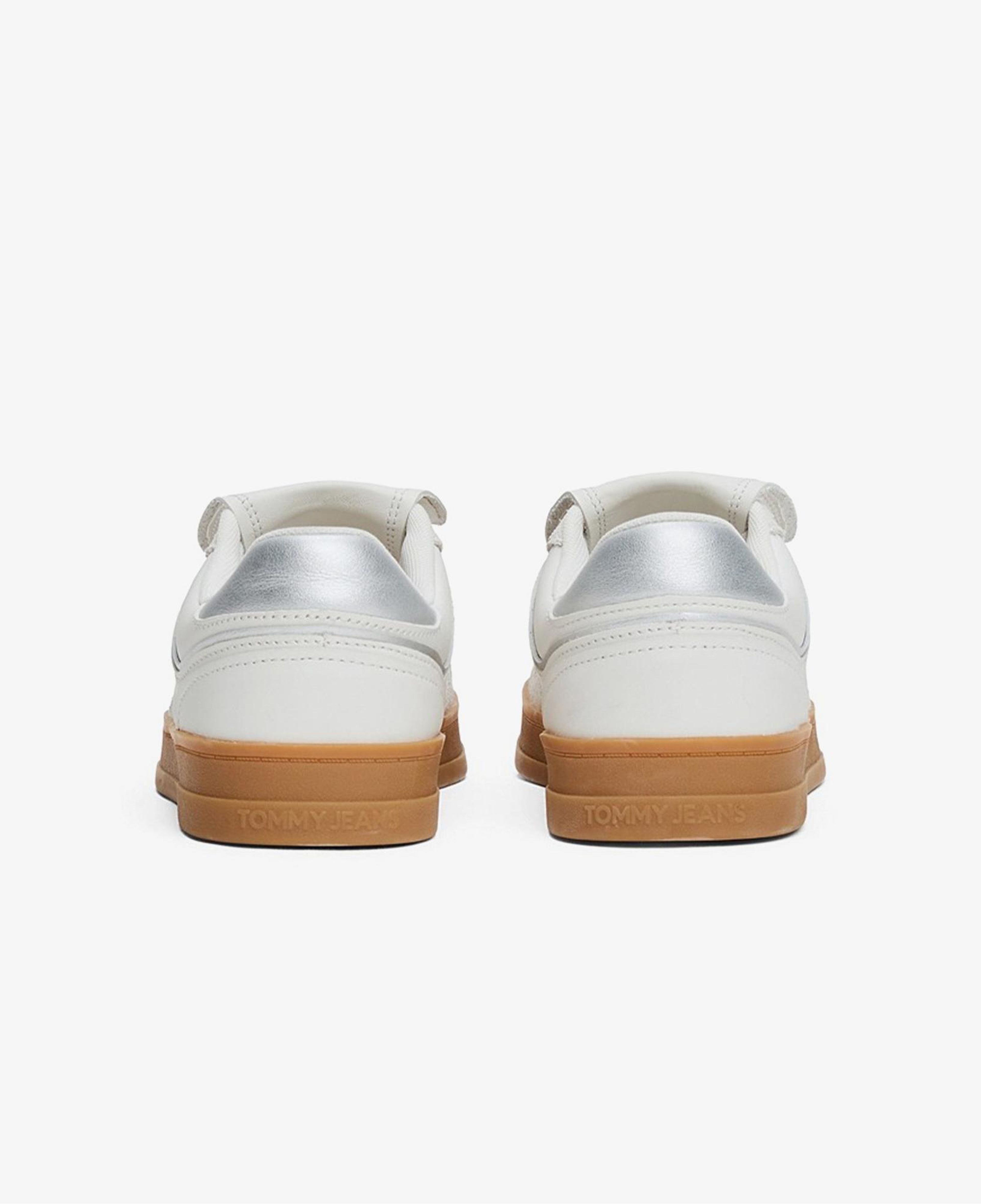 Tommy Hilfiger The Greenwich Metallic Kadın Gri Sneaker