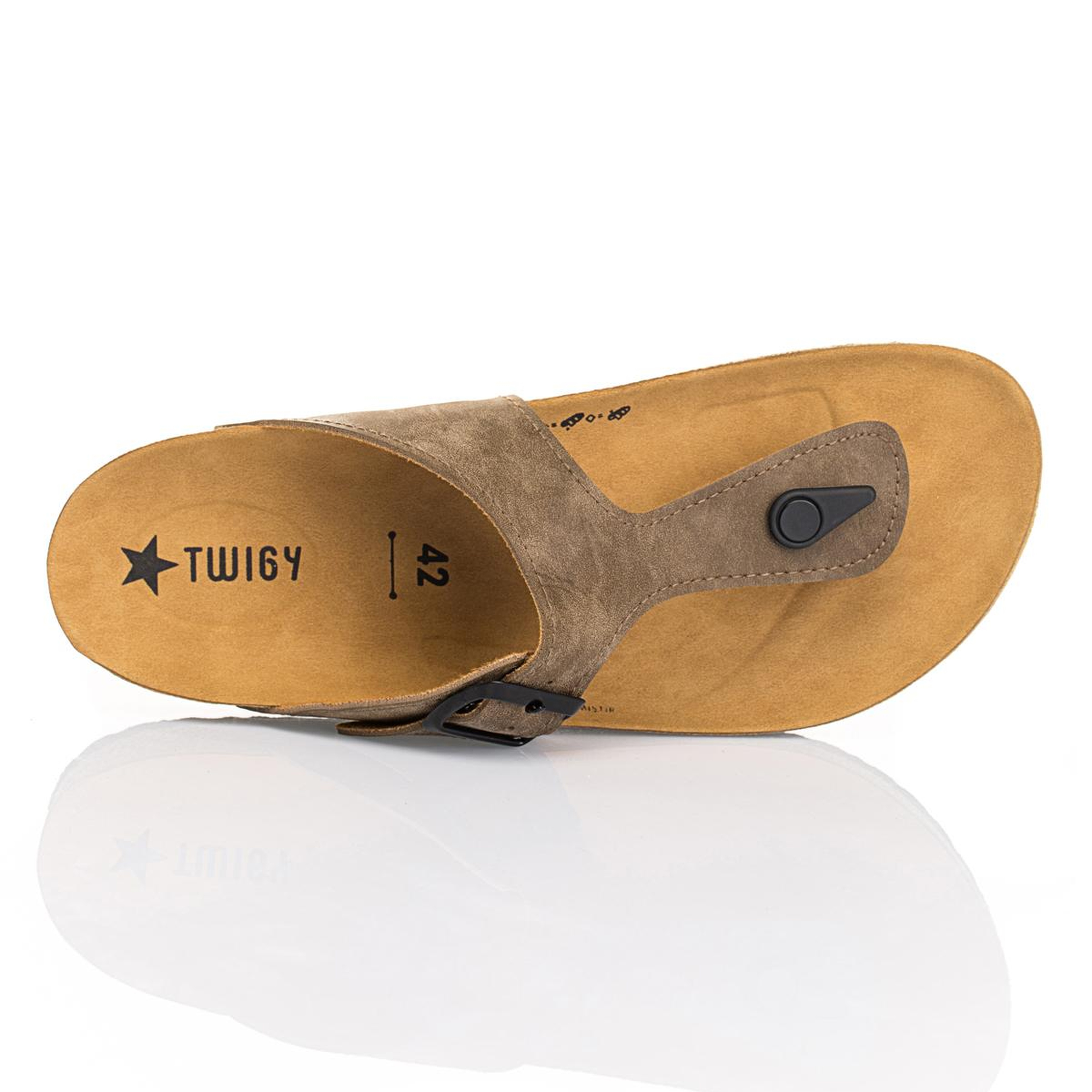 Daniel Erkek Parmak Arası Terlik Vizon 41/45