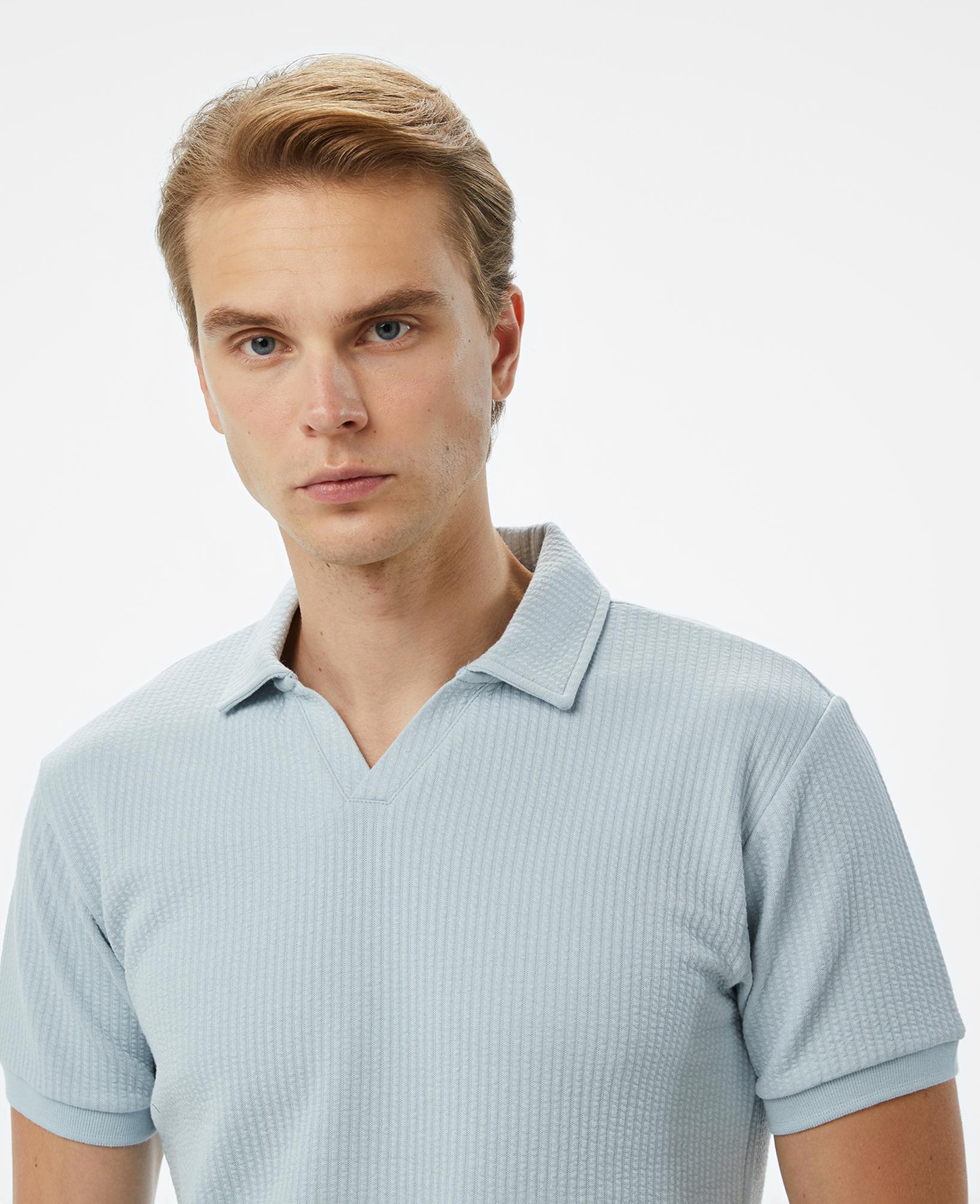 Nautica Erkek Mavi Classic Fit Polo