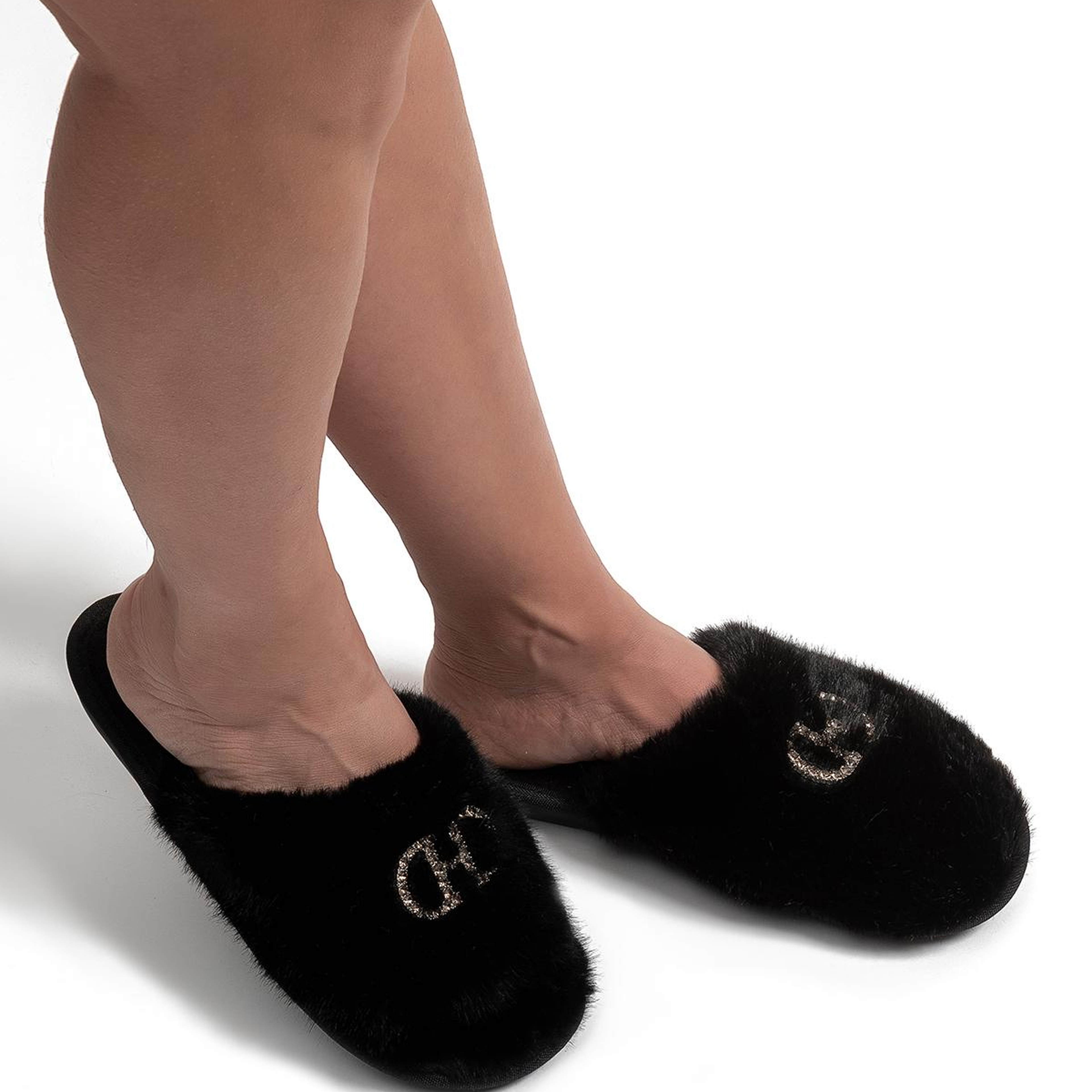 Alda Kadın Peluş Ev Terliği Siyah 36/40