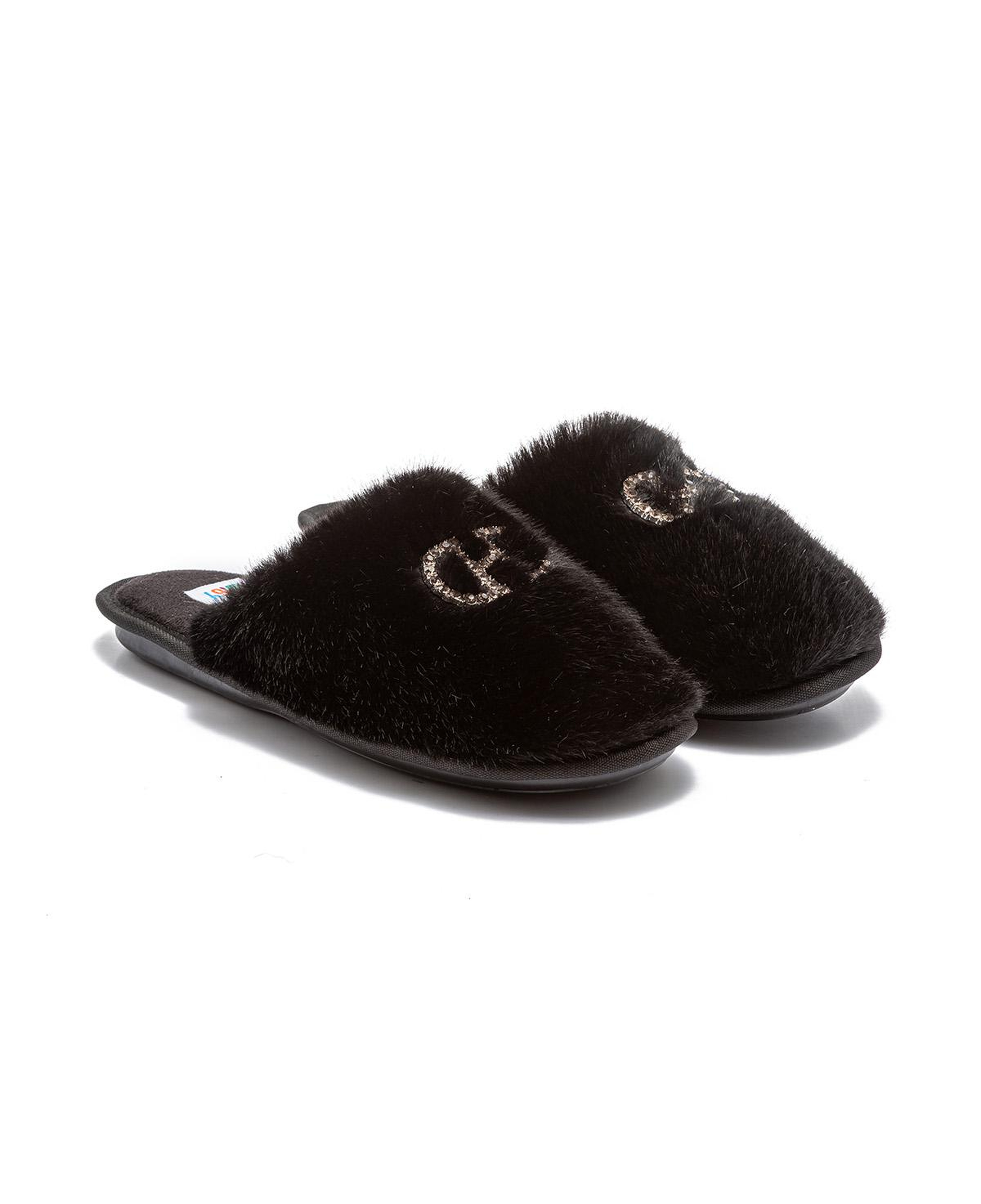 Alda Kadın Peluş Ev Terliği Siyah 36/40