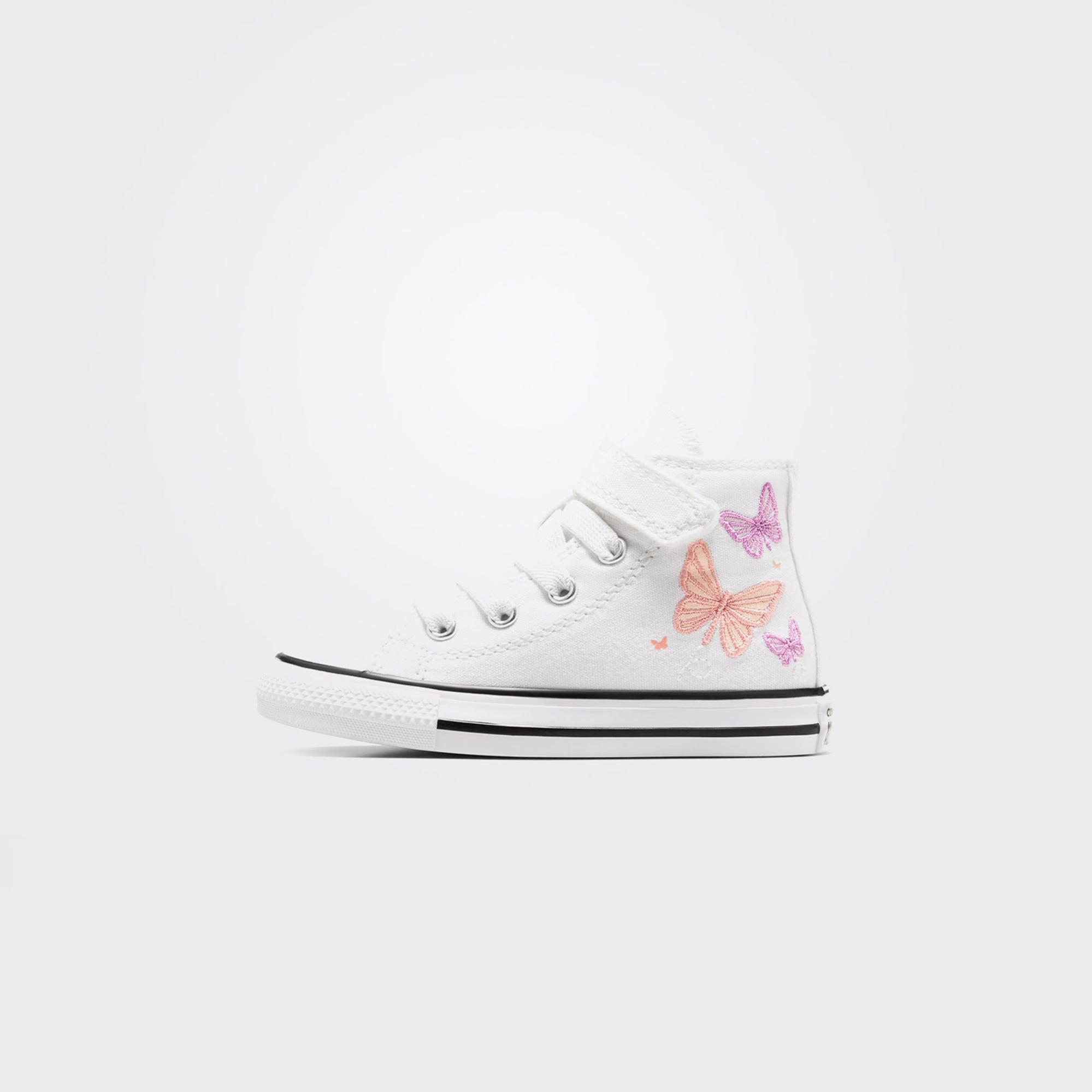 Converse Chuck Taylor All Star Butterflies Çocuk Beyaz Sneaker