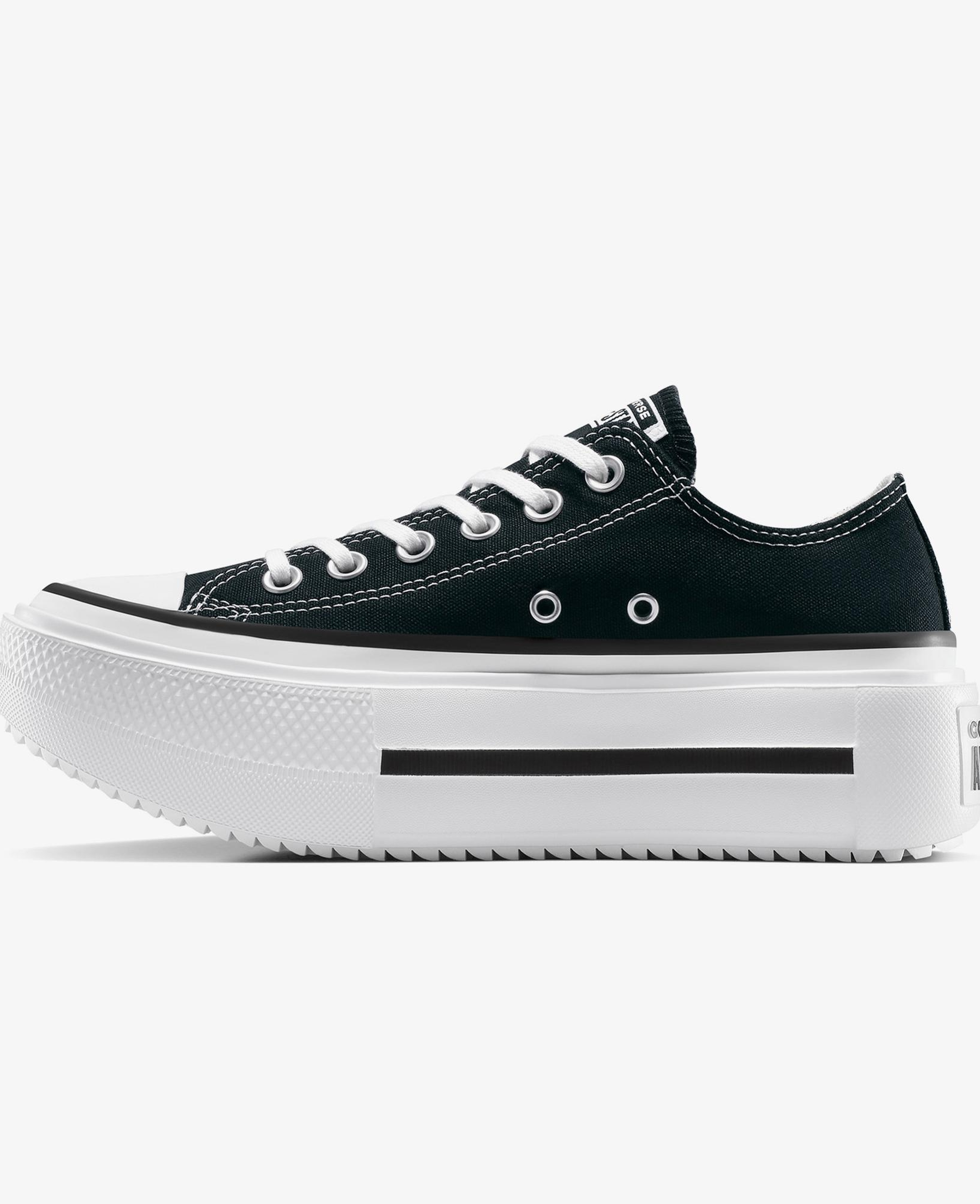 Converse Chuck Taylor All Star Lift Double Stack Platform Unisex Siyah Sneaker