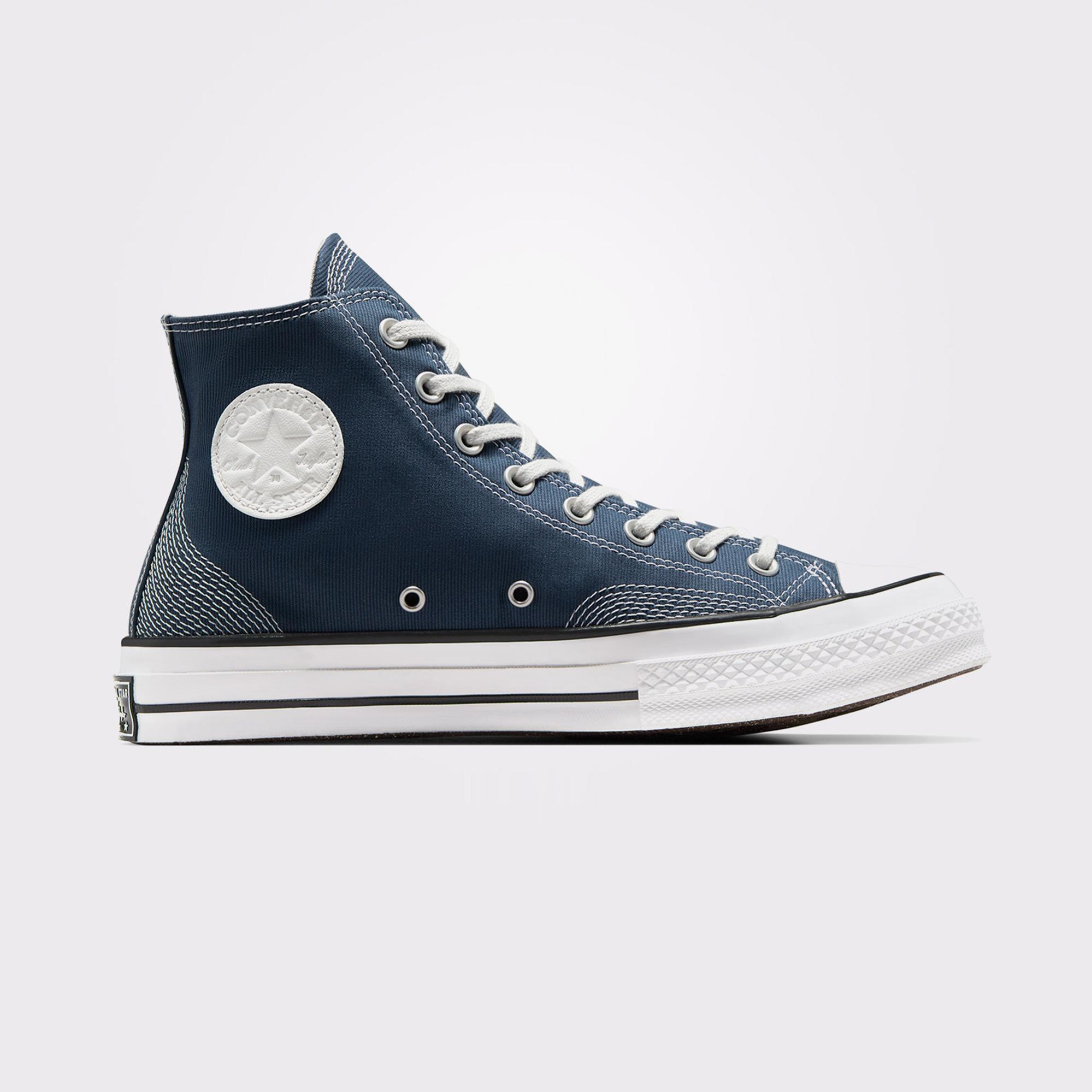 Converse Chuck 70 Multi-Stitch Unisex Lacivert Sneaker