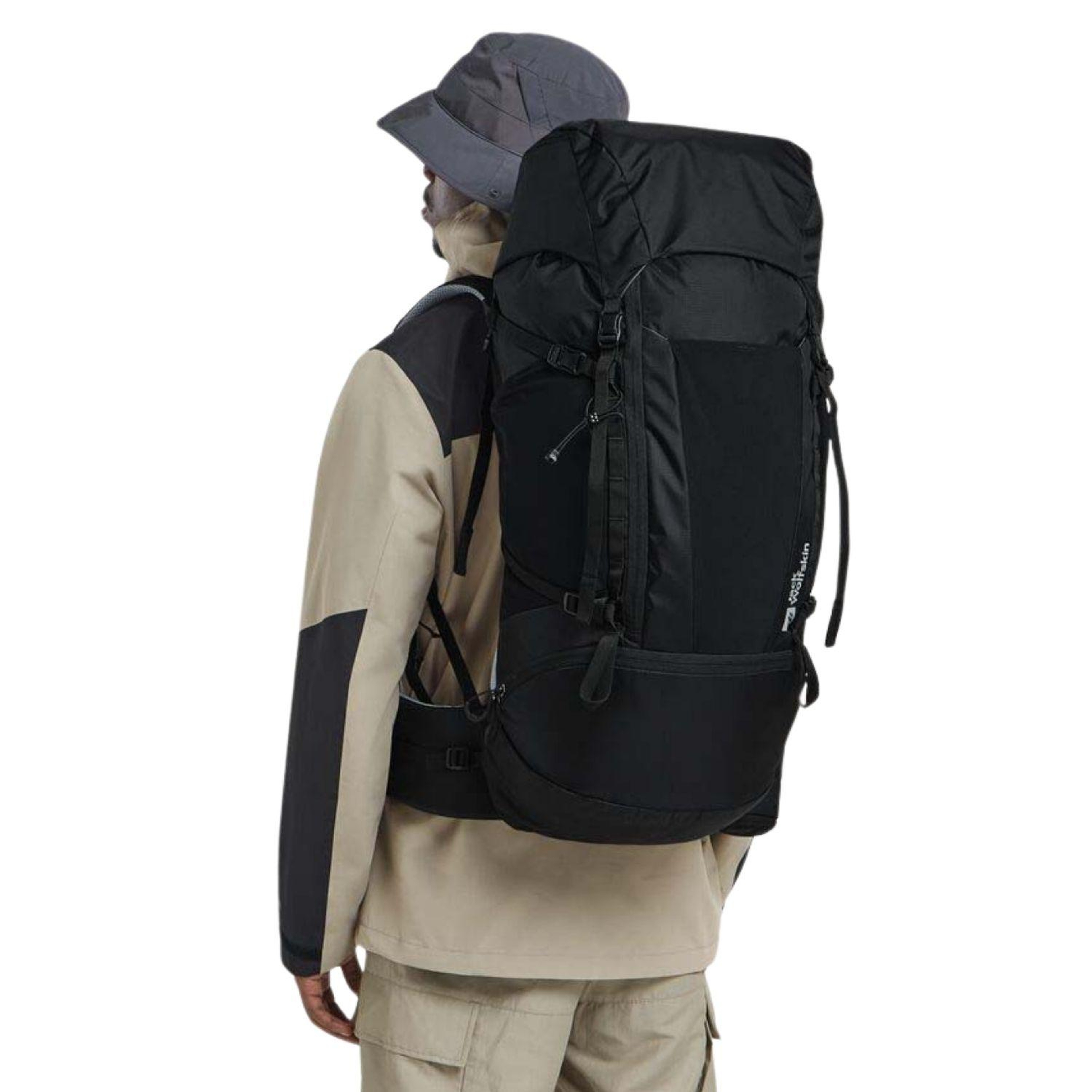 Jack Wolfskin Trailflair 50 S-l Uni̇sex Siyah Sırt Çantası