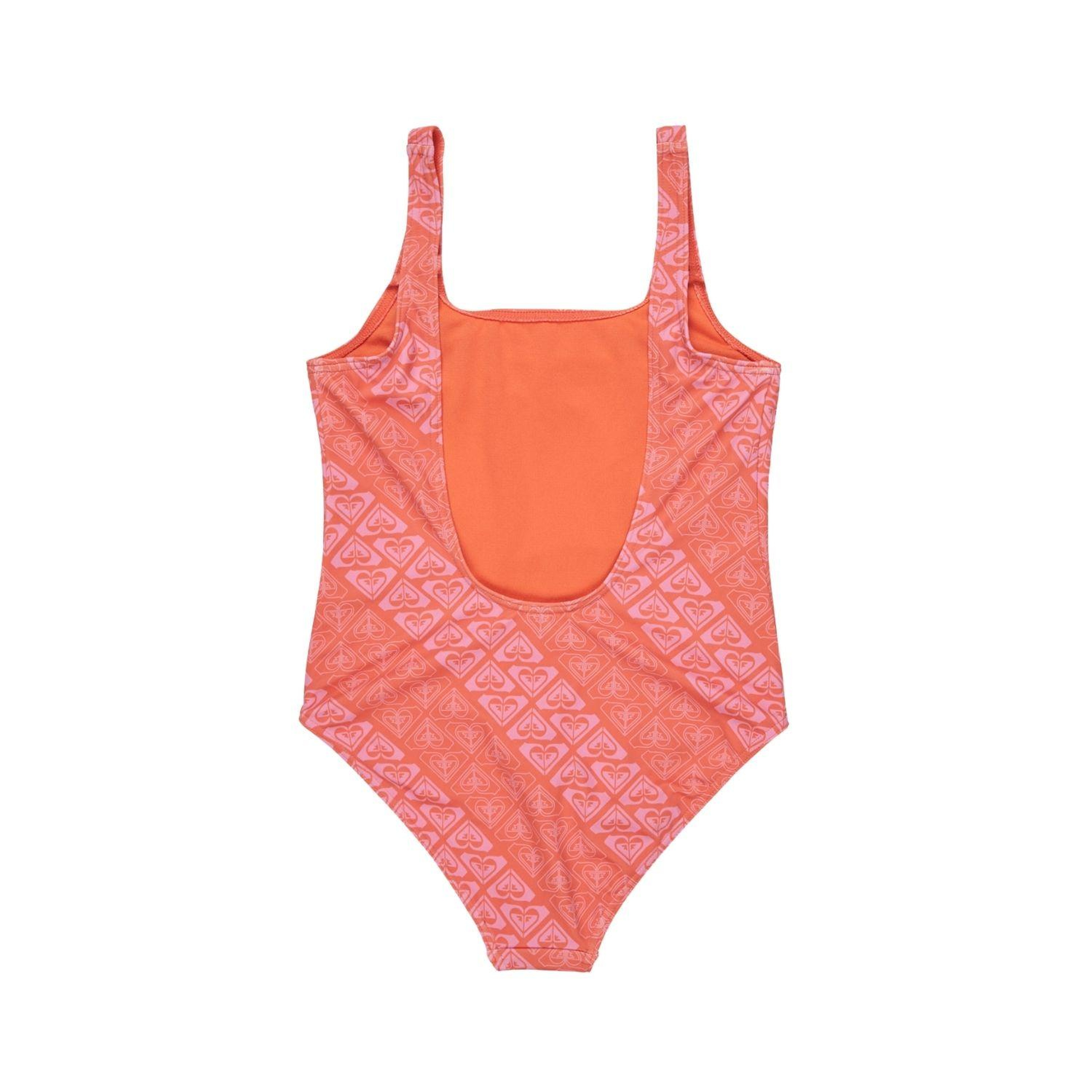 Roxy Heart N Soul One Piece Kız Çocuk Turuncu Mayo