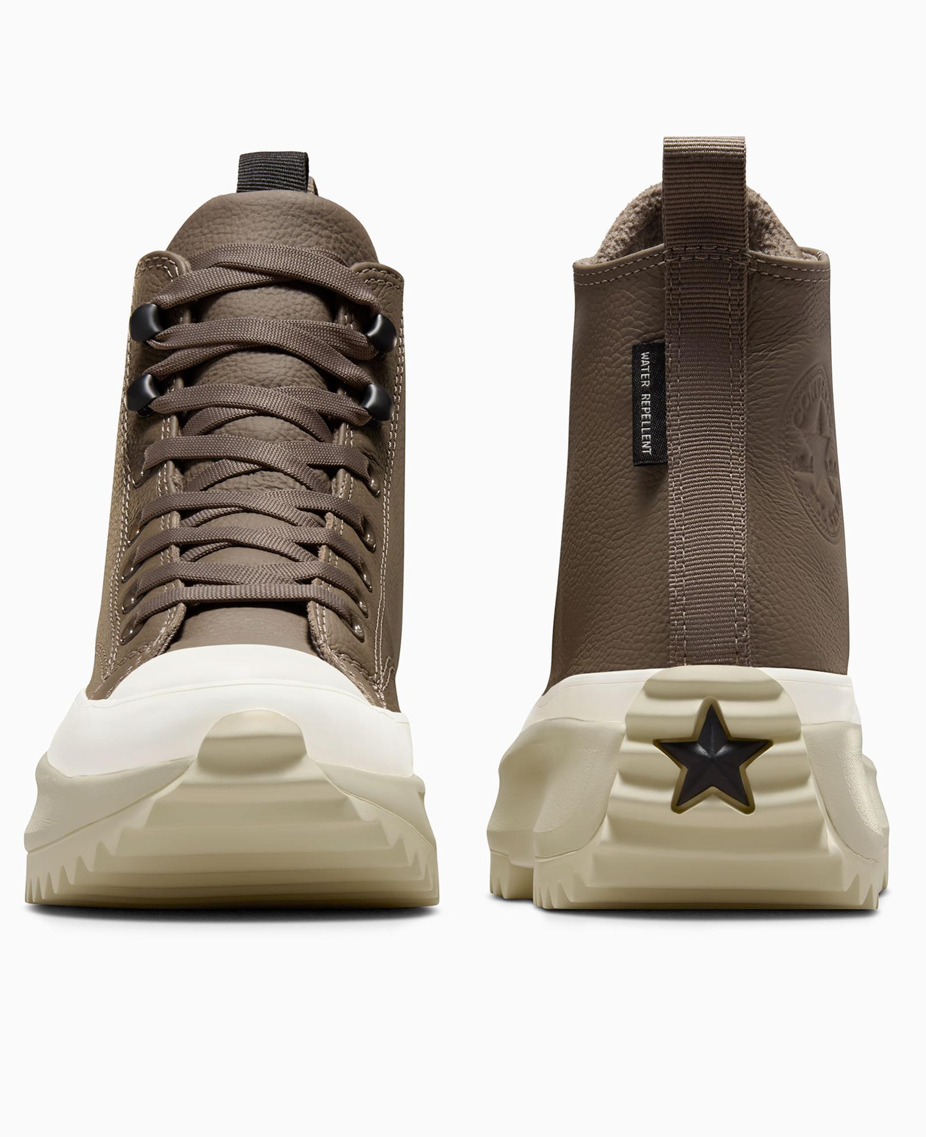 Converse Run Star Hike Unisex Kahverengi Deri Bot