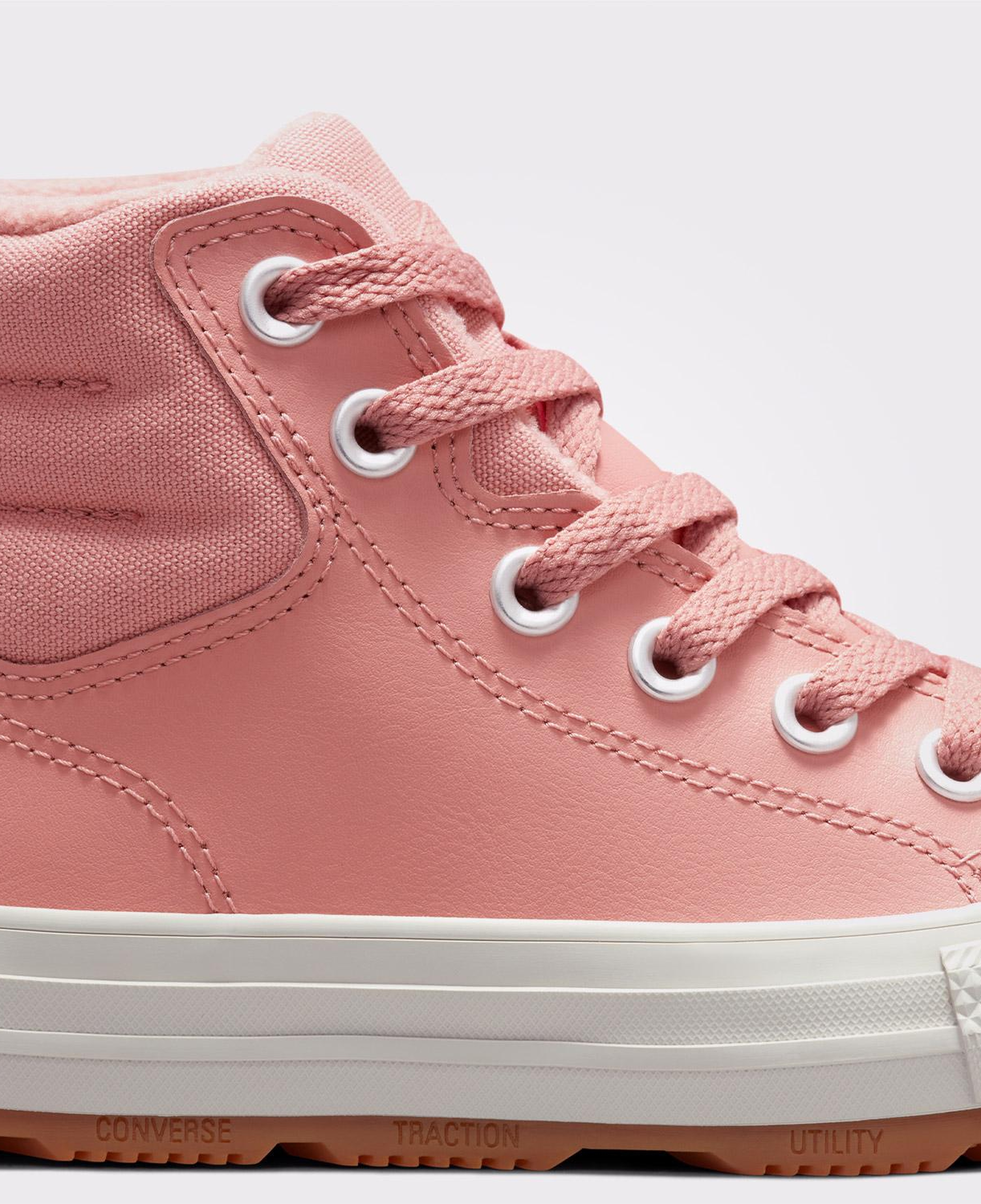 Converse Chuck Taylor All Star Berkshire Çocuk Pembe Deri Bot