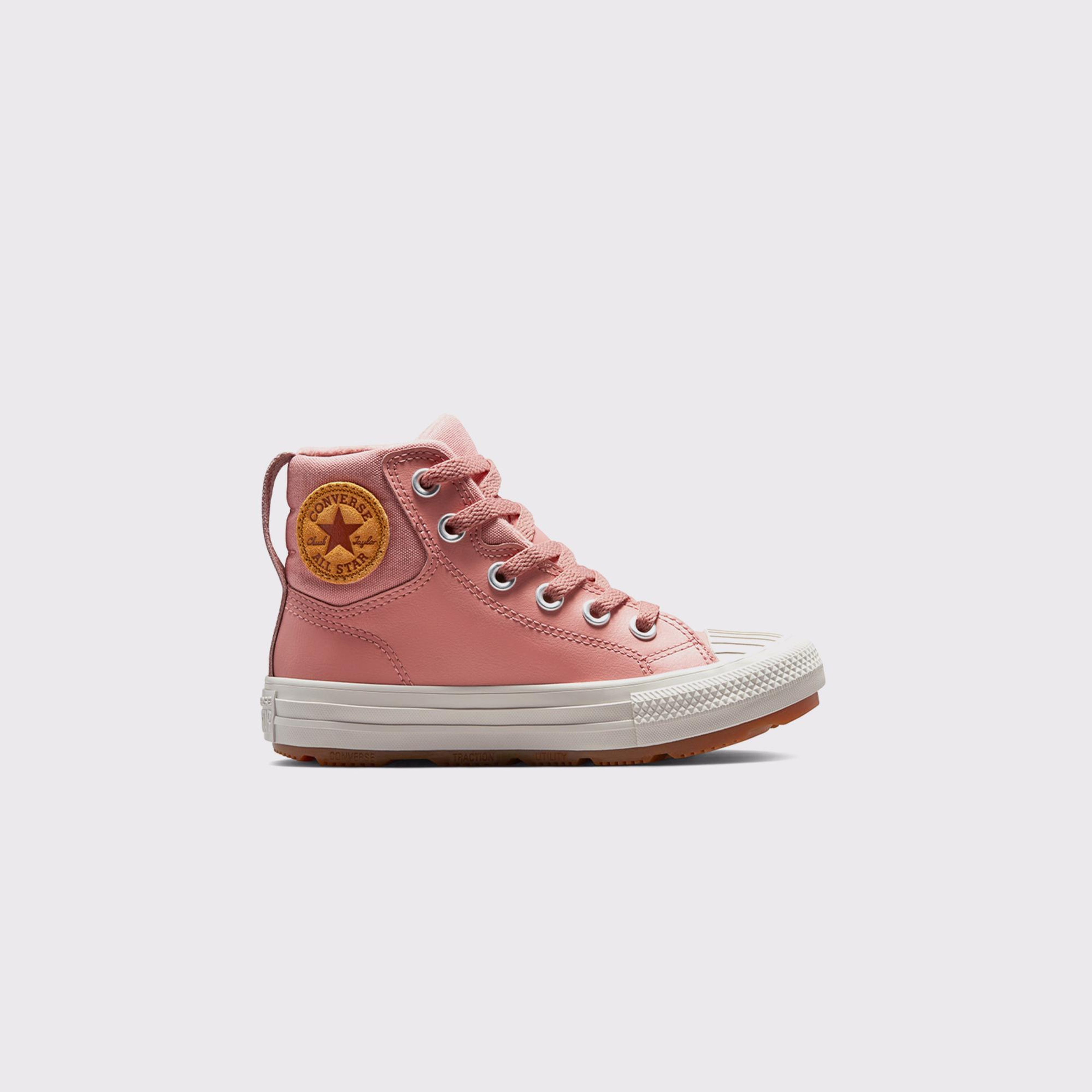 Converse Chuck Taylor All Star Berkshire Çocuk Pembe Deri Bot